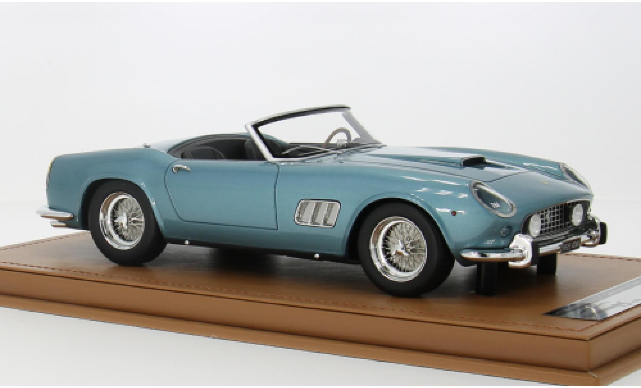 Ferrari 250 1/18 Tecnomodel GT California Spyder metallic blauw 1960 1:18 modelauto