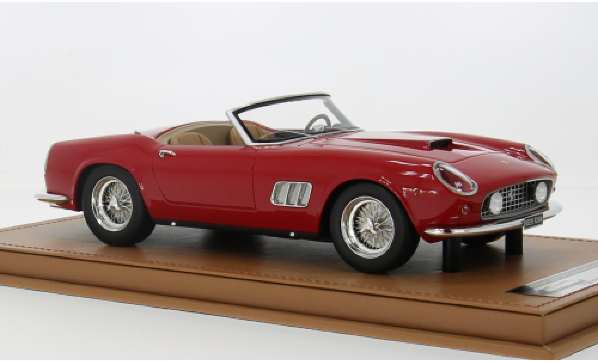 Ferrari 250 1/18 Tecnomodel GT California Spyder rood 1960 1:18 modelauto