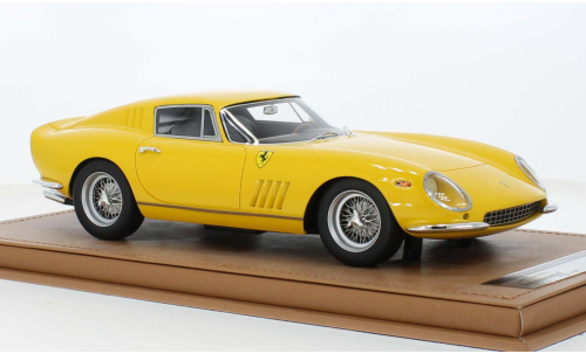 Ferrari 275 1/18 Tecnomodel GTB geel 1965 1:18 modelauto