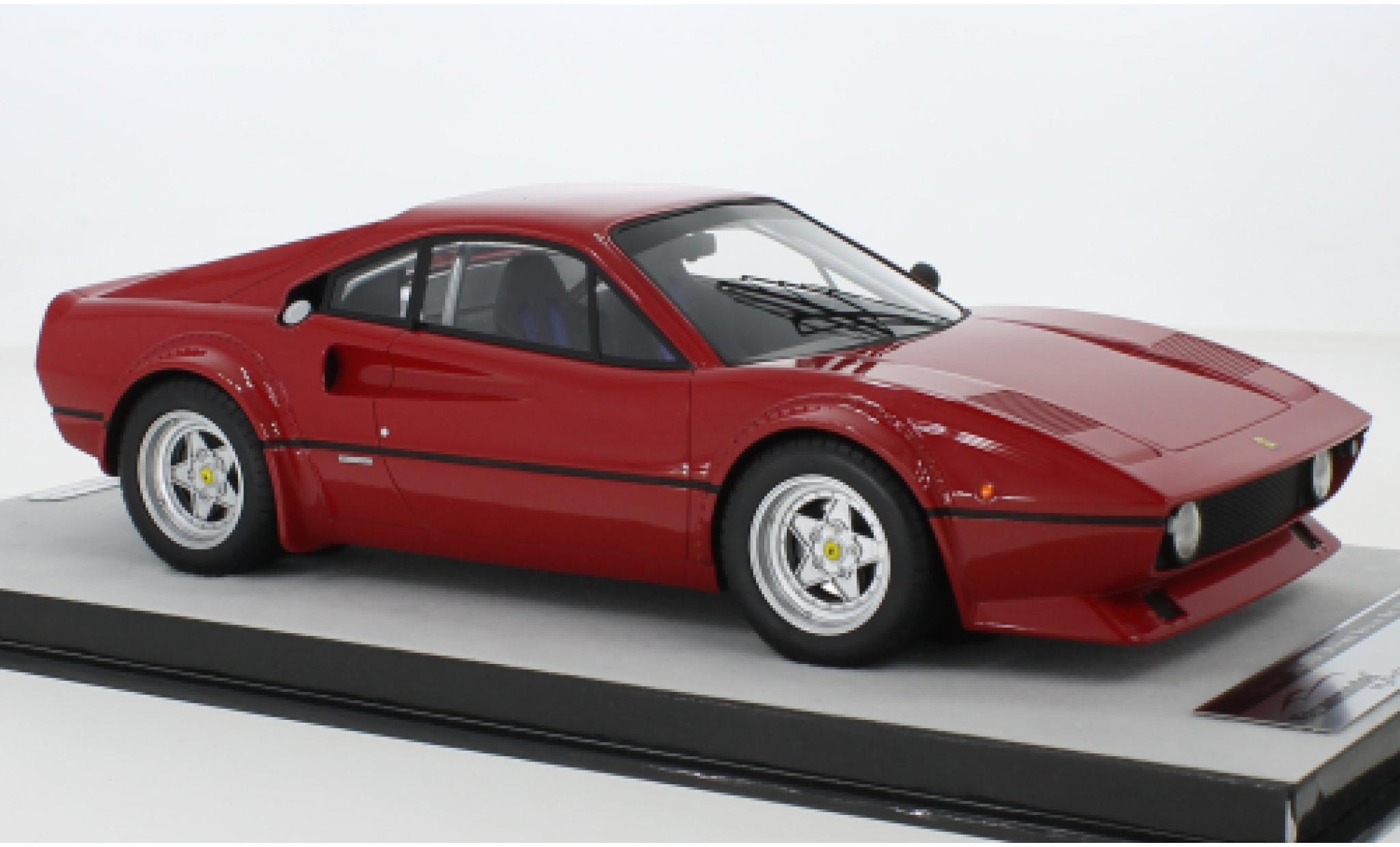 Ferrari 308 1/18 Tecnomodel GTB/4 LM rood 1976 Pressefahrzeug modelauto
