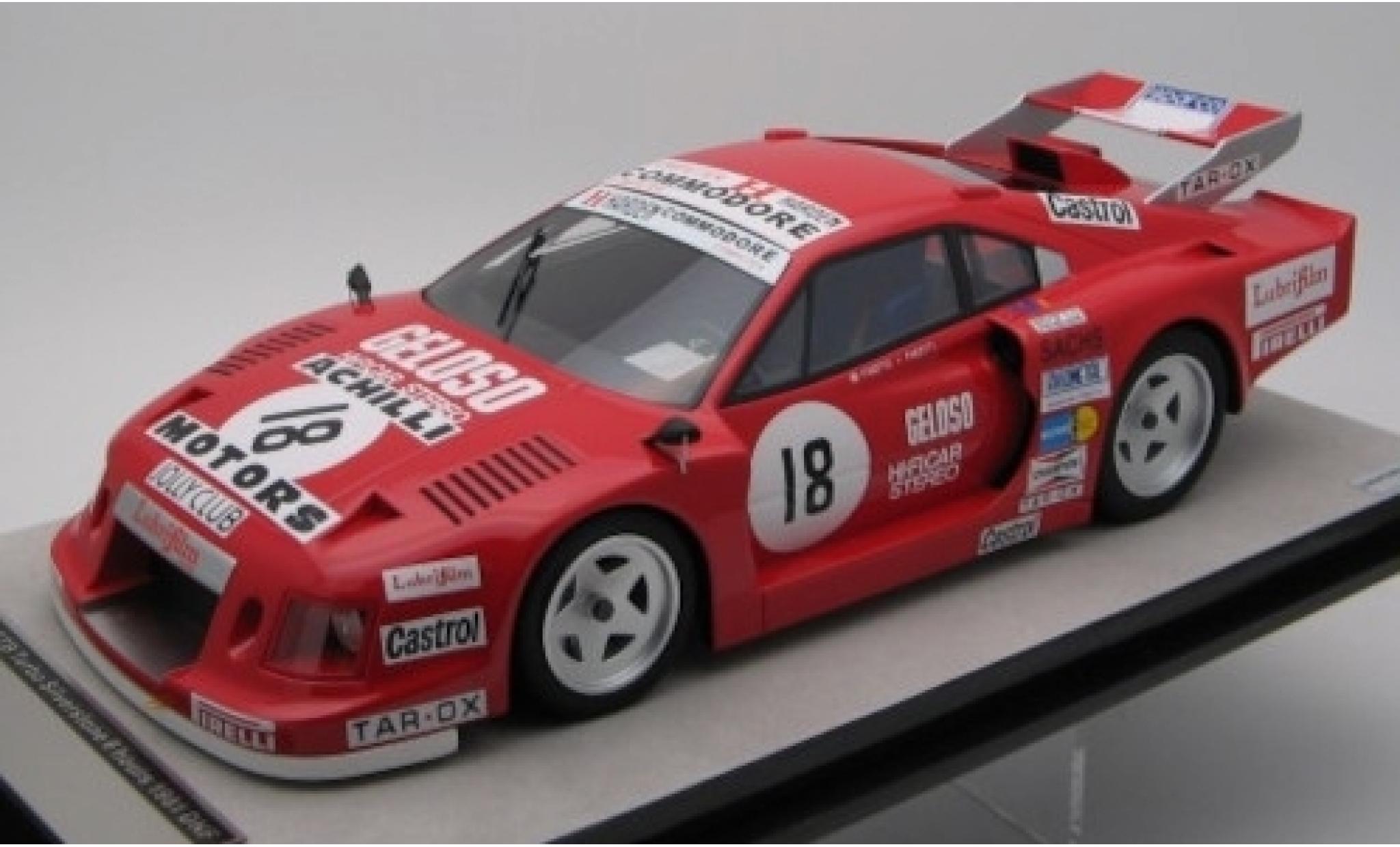 Ferrari 308 1/18 Tecnomodel GTB Turbo No.18 Team Jolly Club 6h Silverstone 1981 C.Facetti/M.Finotto modelauto