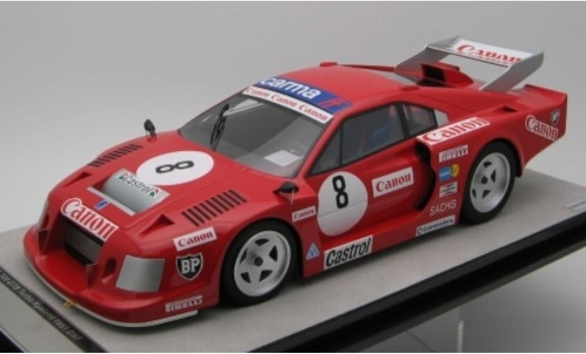 Ferrari 308 1/18 Tecnomodel GTB Turbo No.8 Team Carma FF / Achilli Motors Canon 9h Kyalami 1981 C.Facetti/M.Finotto modelauto