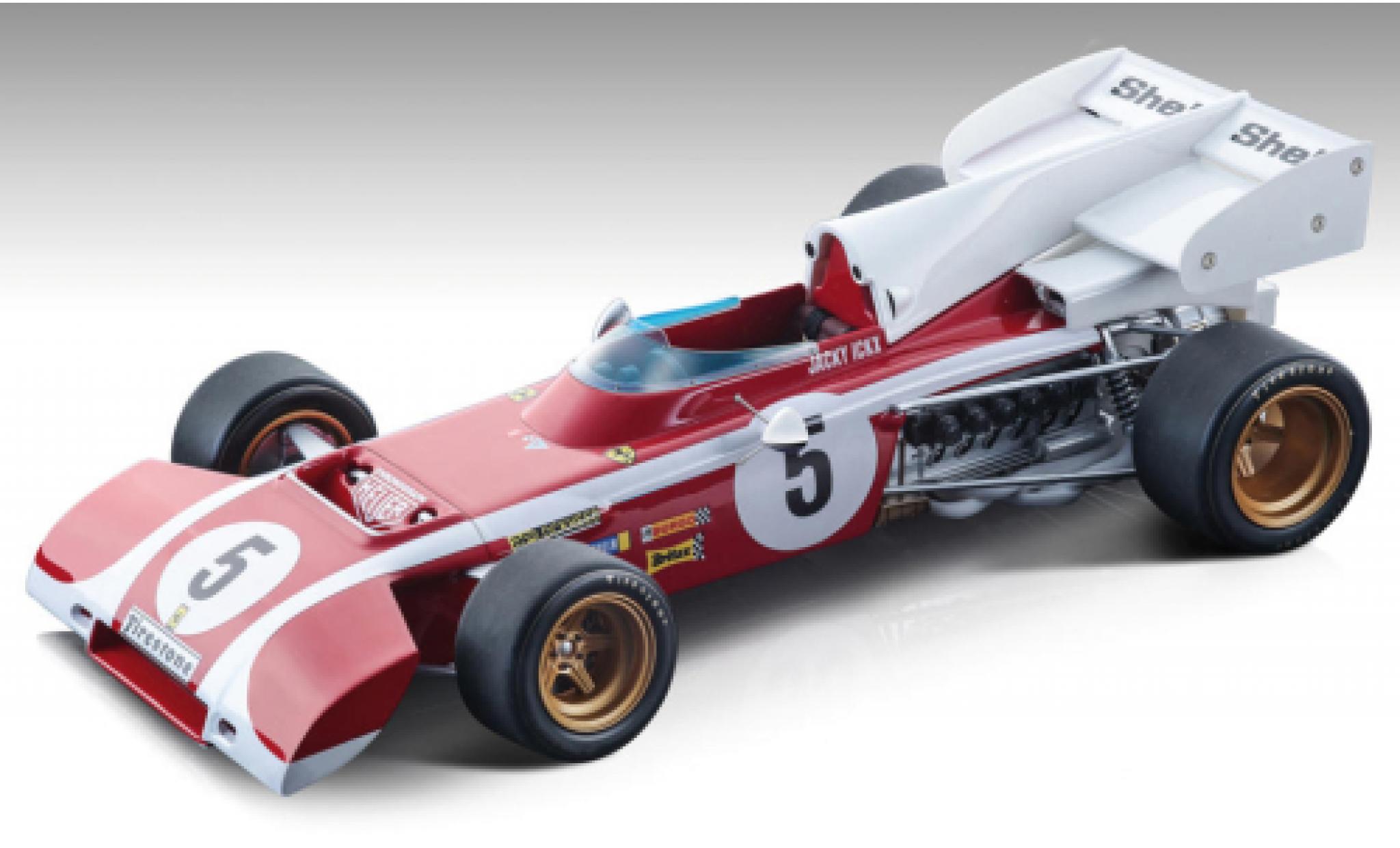 Ferrari 312 1/18 Tecnomodel B2 No.5 Formel 1 GP S&uuml;dafrika 1972 J.Ickx modelauto