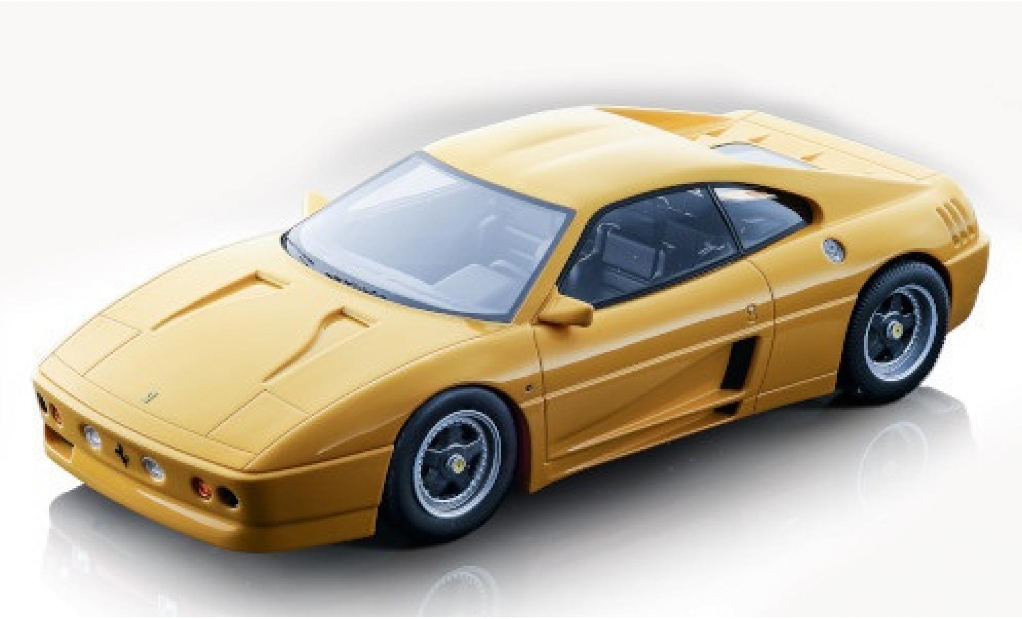 Ferrari 348 1/18 Tecnomodel Zagato geel 1991 modelauto