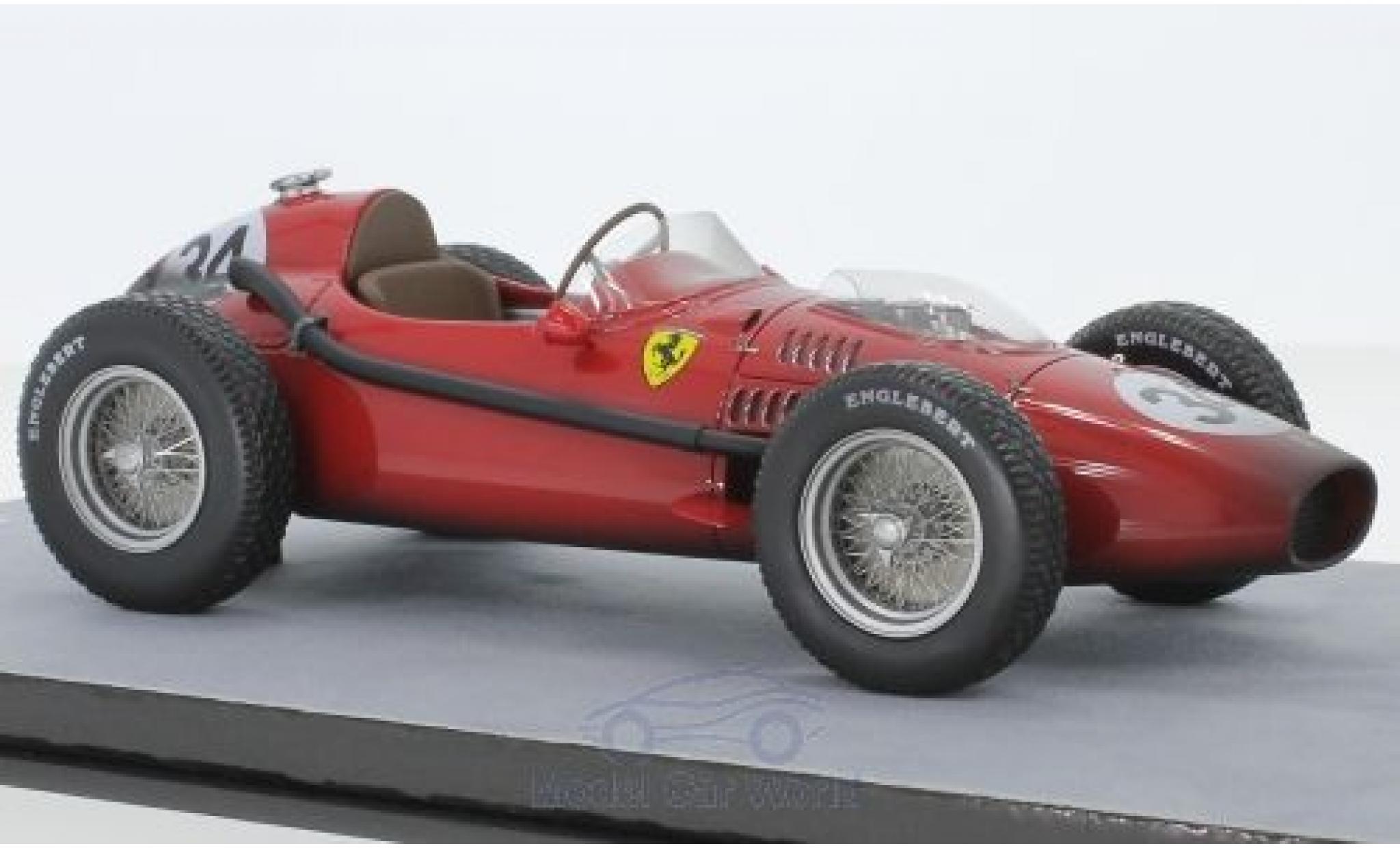Ferrari Dino 1/18 Tecnomodel 246 F1 No.34 Formel 1 GP Monaco 1958 Final Race Version L.Musso modelauto