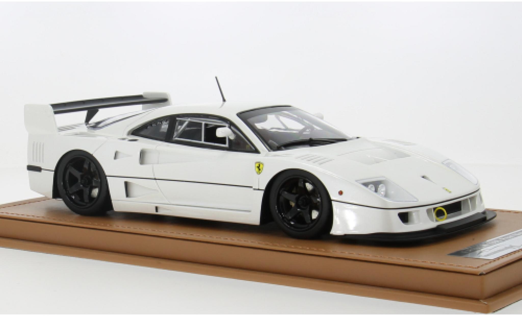 Ferrari F40 1/18 Tecnomodel LM metallic wit 1996 1:18 modelauto