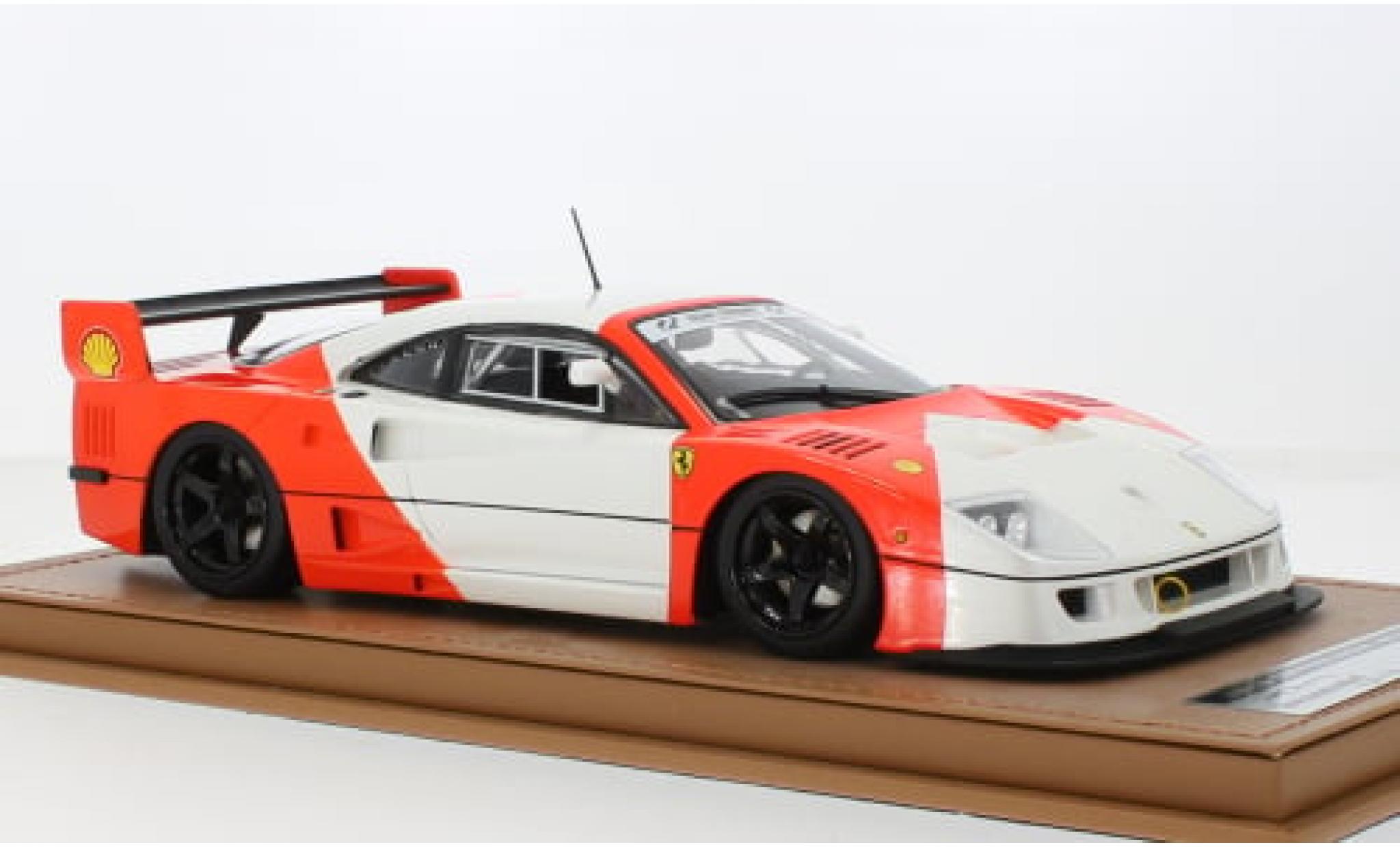 Ferrari F40 1/18 Tecnomodel LM rood/wit 1996 1:18 modelauto