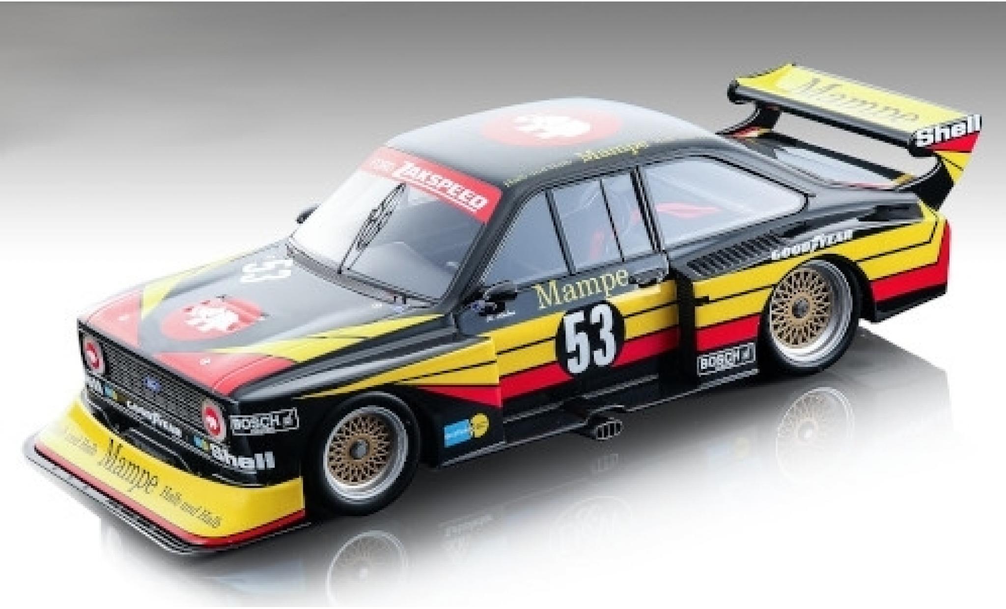 Ford Escort 1/18 Tecnomodel II RS Turbo No.53 Team Zakspeed Mampe DRM Norisring 1978 A.Hahne modelauto