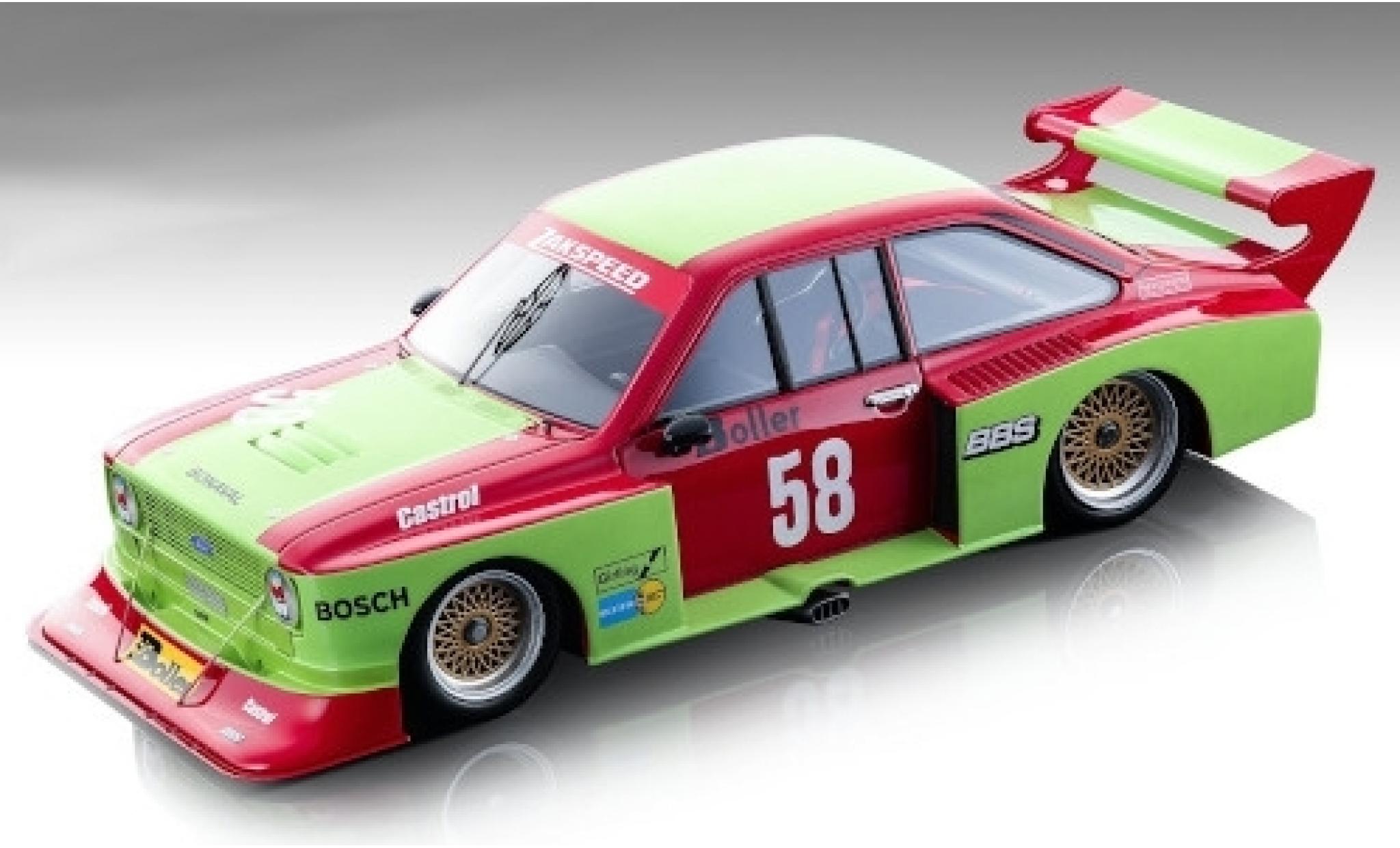 Ford Escort 1/18 Tecnomodel II RS Turbo No.58 Team Zakspeed DRM Zolder 1980 W.Boller modelauto