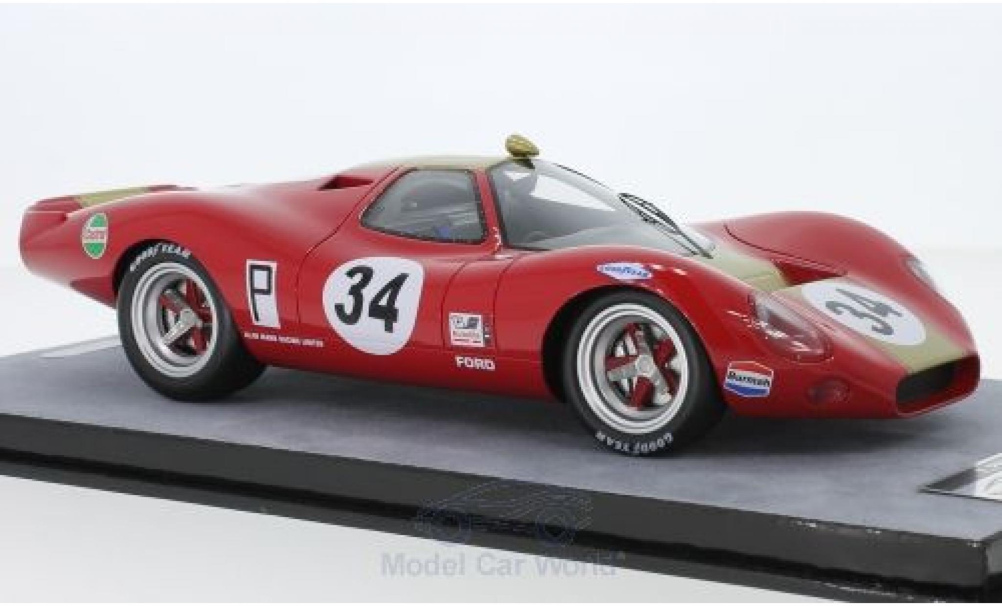 Ford P68 1/18 Tecnomodel RHD No.34 Brands Hatch 1968 M.Spence/D.Hulme modelauto