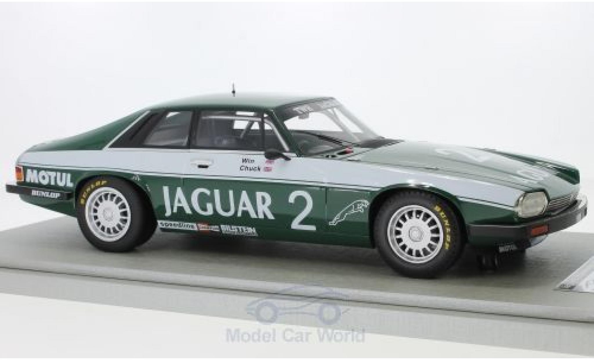 Jaguar XJS 1984 1/18 Tecnomodel RHD No.2 T.W.R Racing ETCC 500 km Donington 1984 W.Percy/C.Nicholson modelauto