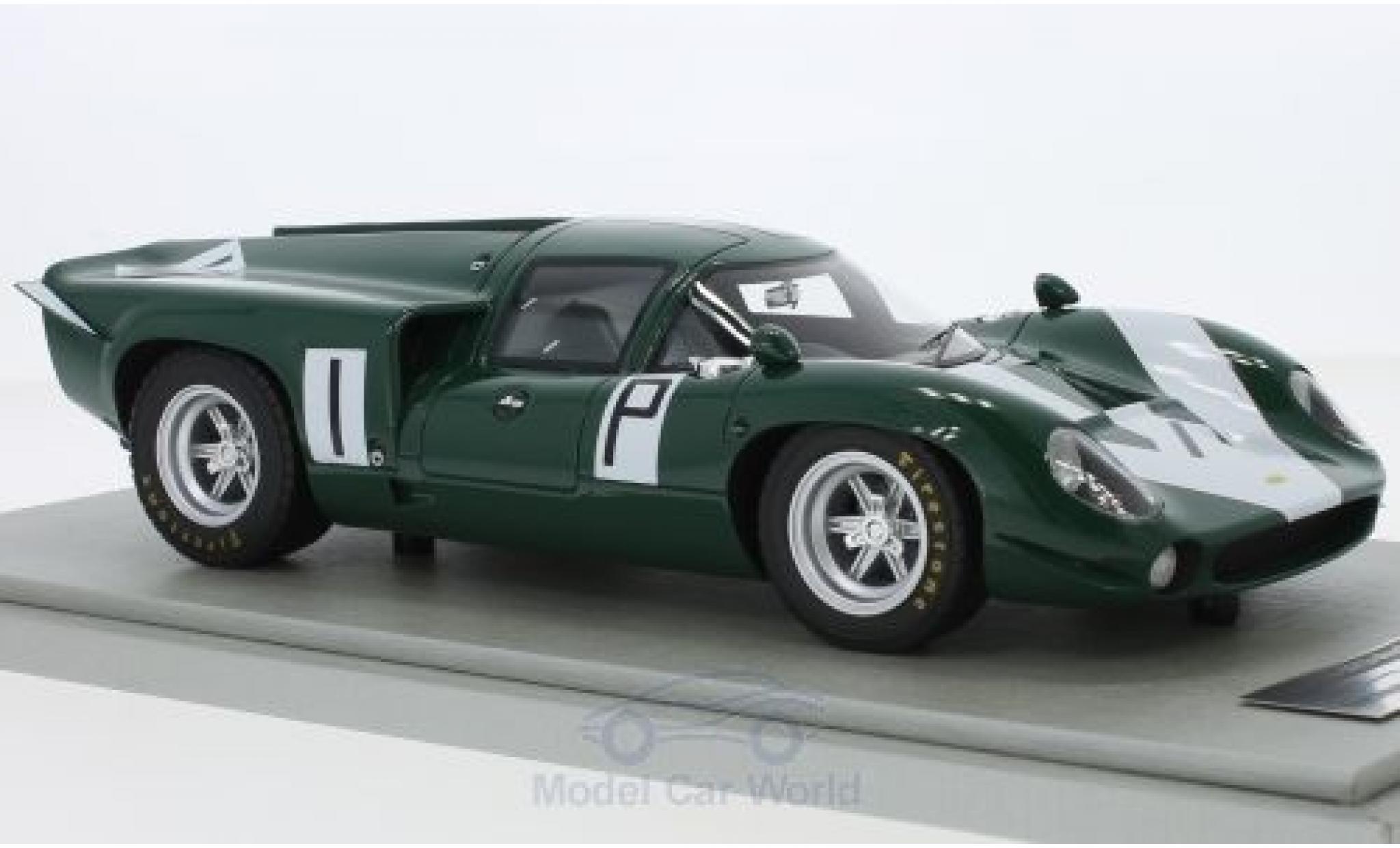 Lola T70 1967 1/18 Tecnomodel MK3 RHD No.1 1000 Km N&uuml;rburgring 1967 J.Surtees/D.Hobbs modelauto