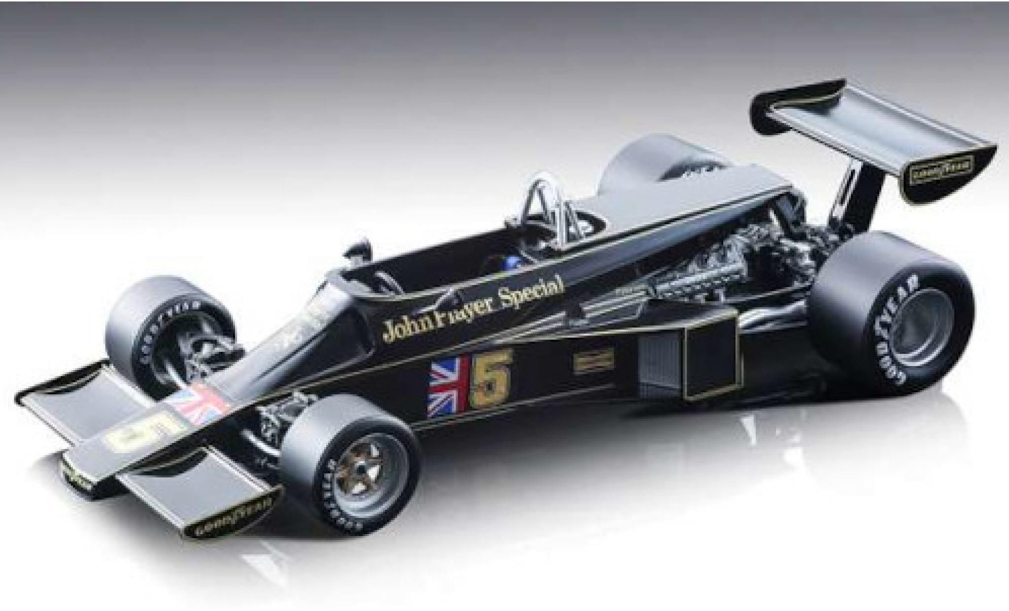 Lotus 77 1/18 Tecnomodel F1 No.5 John Player Team John Player Special Formel 1 GP Brasilien 1976 R.Peterson modelauto