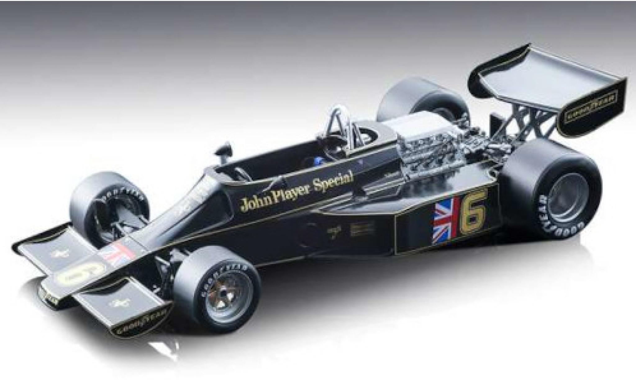 Lotus 77 1/18 Tecnomodel F1 No.6 John Player Team John Player Special Formel 1 GP Monaco 1976 G.Nilsson modelauto