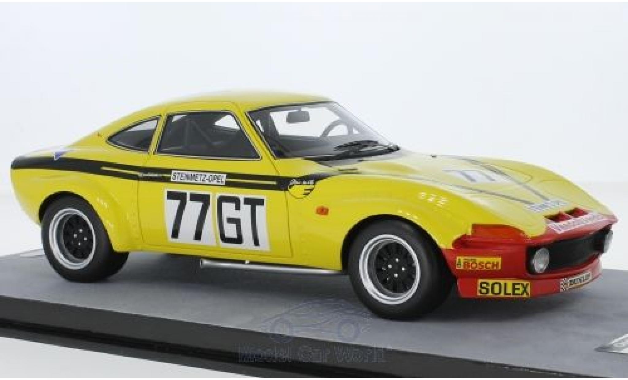 Opel GT 1/18 Tecnomodel 1900 No.77 1000 Km N&uuml;rburgring 1972 W.Christmann/J.Ragnotti modelauto