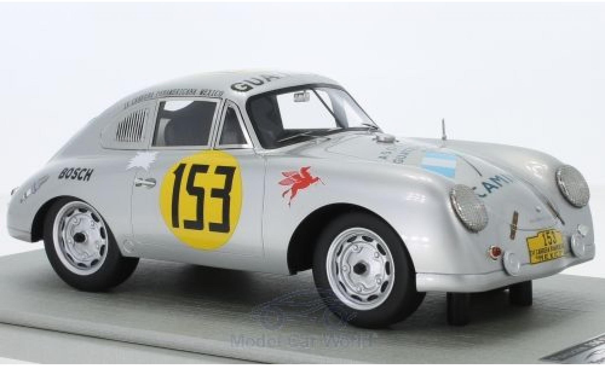 Porsche 356 1/18 Tecnomodel SL No.153 Carrera Panamericana 1953 G.Suhr Contreras/O.Alfonso modelauto