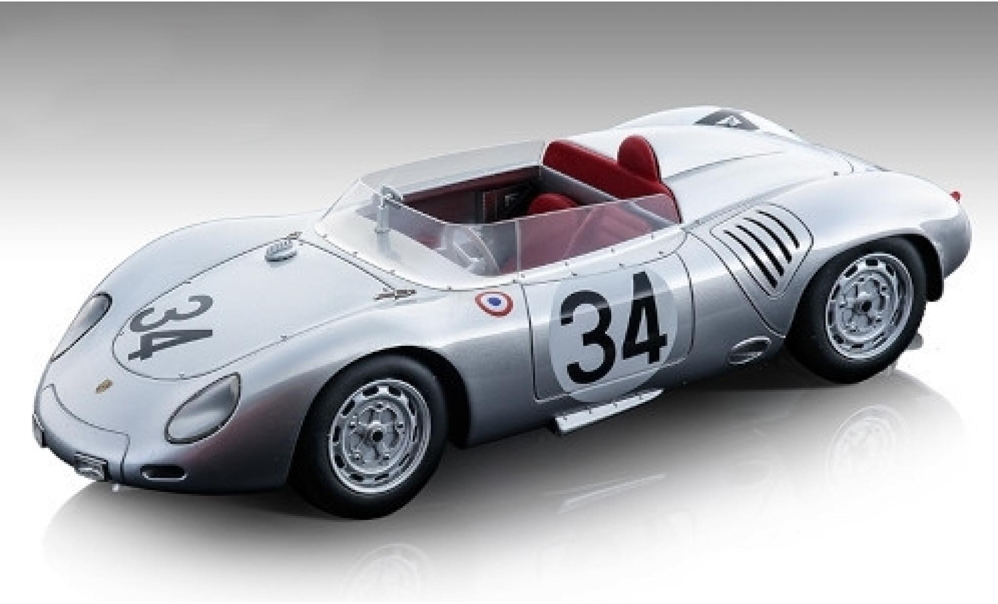 Porsche 718 1/18 Tecnomodel RSK No.34 KG 24h Le Mans 1959 E.Barth/W.Seidel modelauto