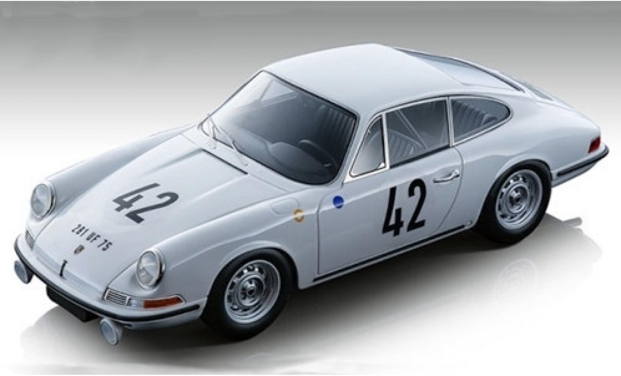 Porsche 911 1/18 Tecnomodel S No.42 Auguste Veuillet 24h Le Mans 1967 R.Buchet/H.Linge modelauto