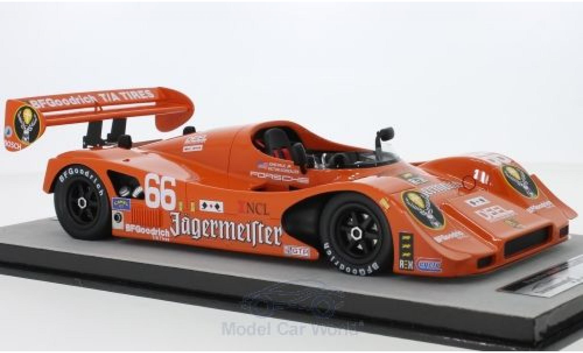 Porsche 966 1/18 Tecnomodel No.66 J&auml;germeister IMSA GP Miami 1991 J.Paul Jr/V.Gonzales modelauto