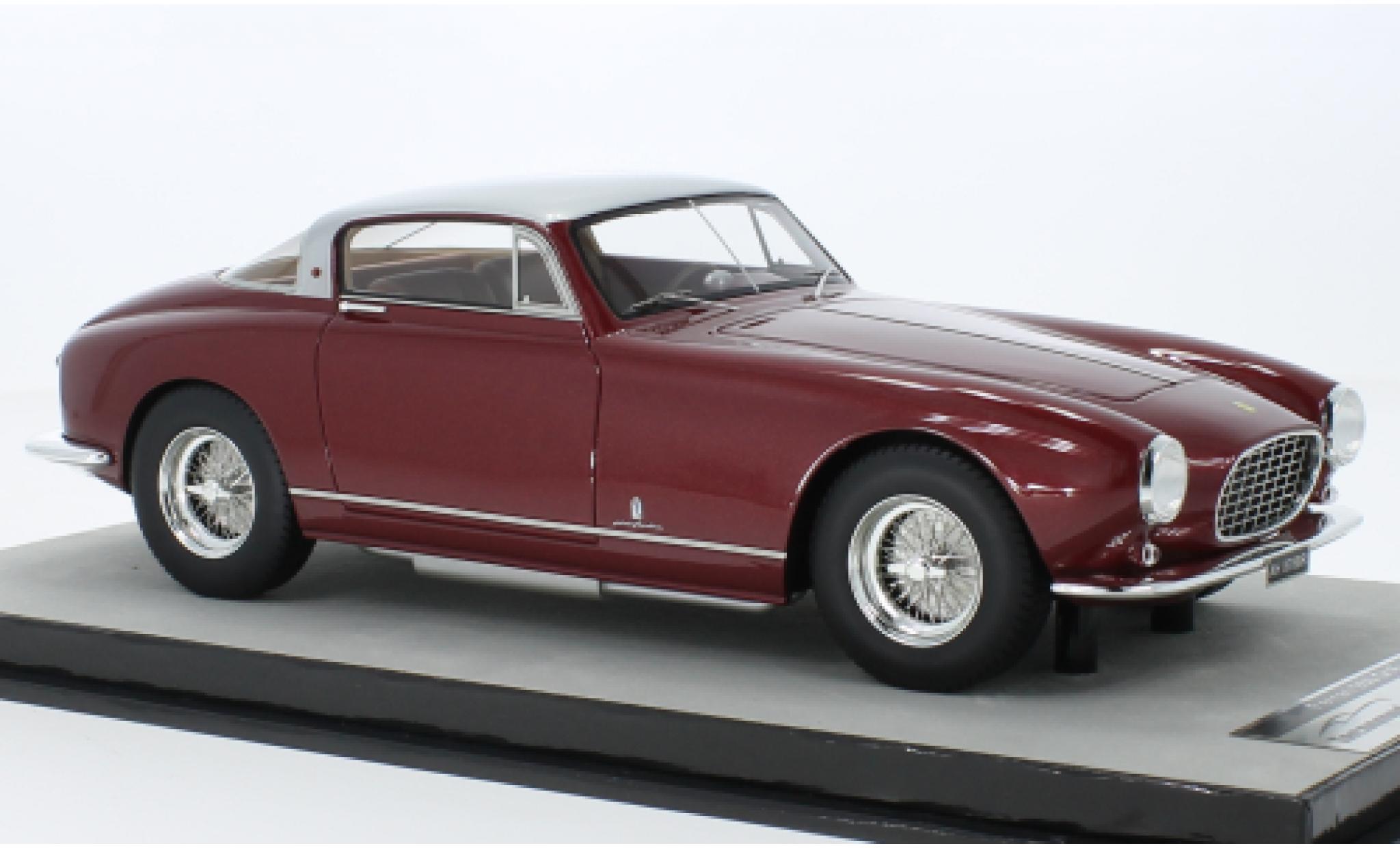 Ferrari 250 1/18 Tecnomodel GT Europe metallic rood fonc&eacute;/d 1955 modelauto