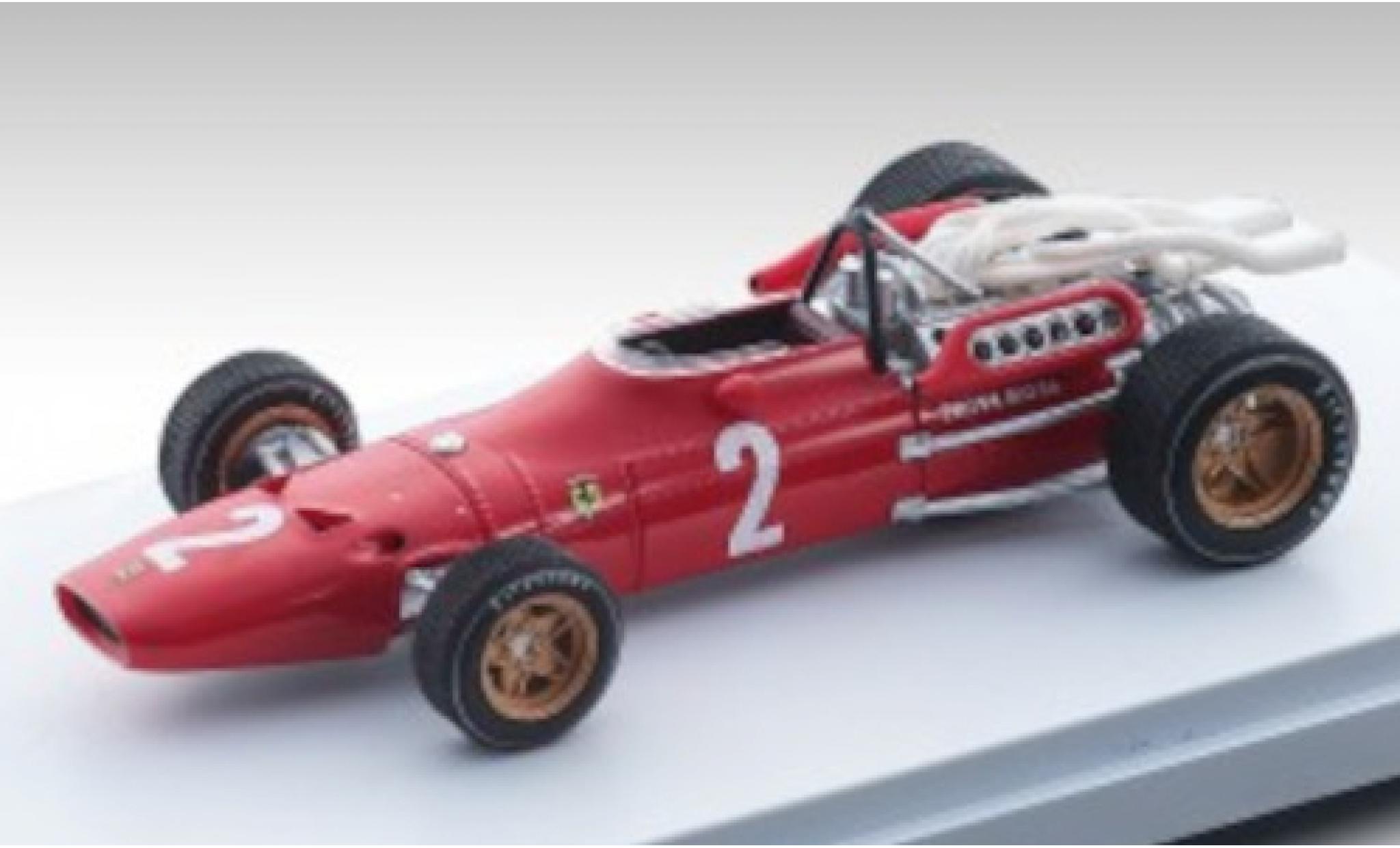 Ferrari 312 1/43 Tecnomodel F1-67 No.2 formule 1 GP Italie 1967 modelauto