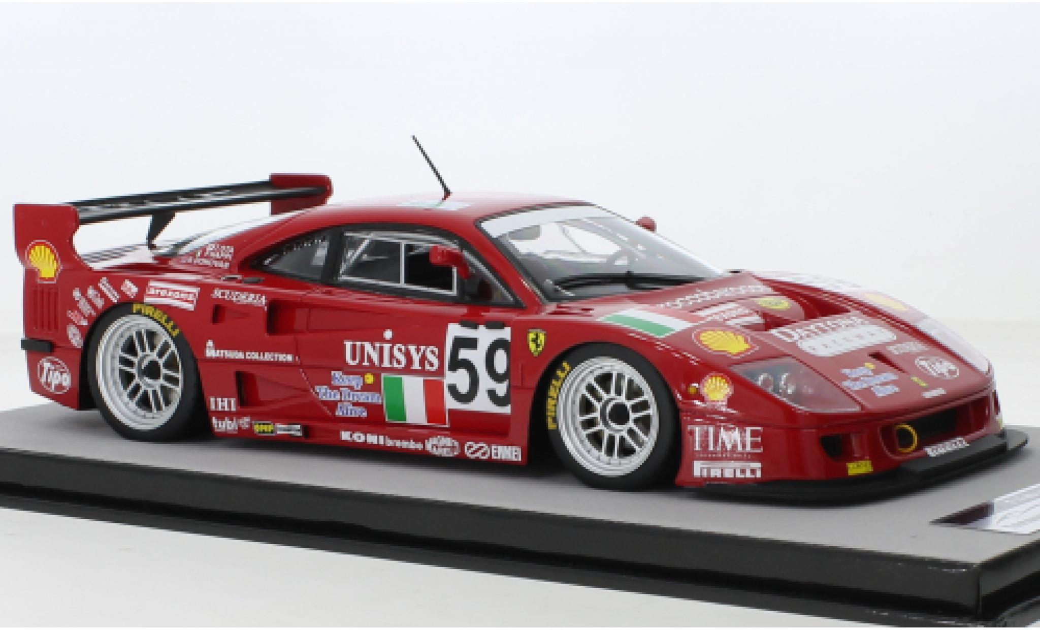 Ferrari F40 1/18 Tecnomodel GTE No.59 24h Le Mans 1996 modelauto