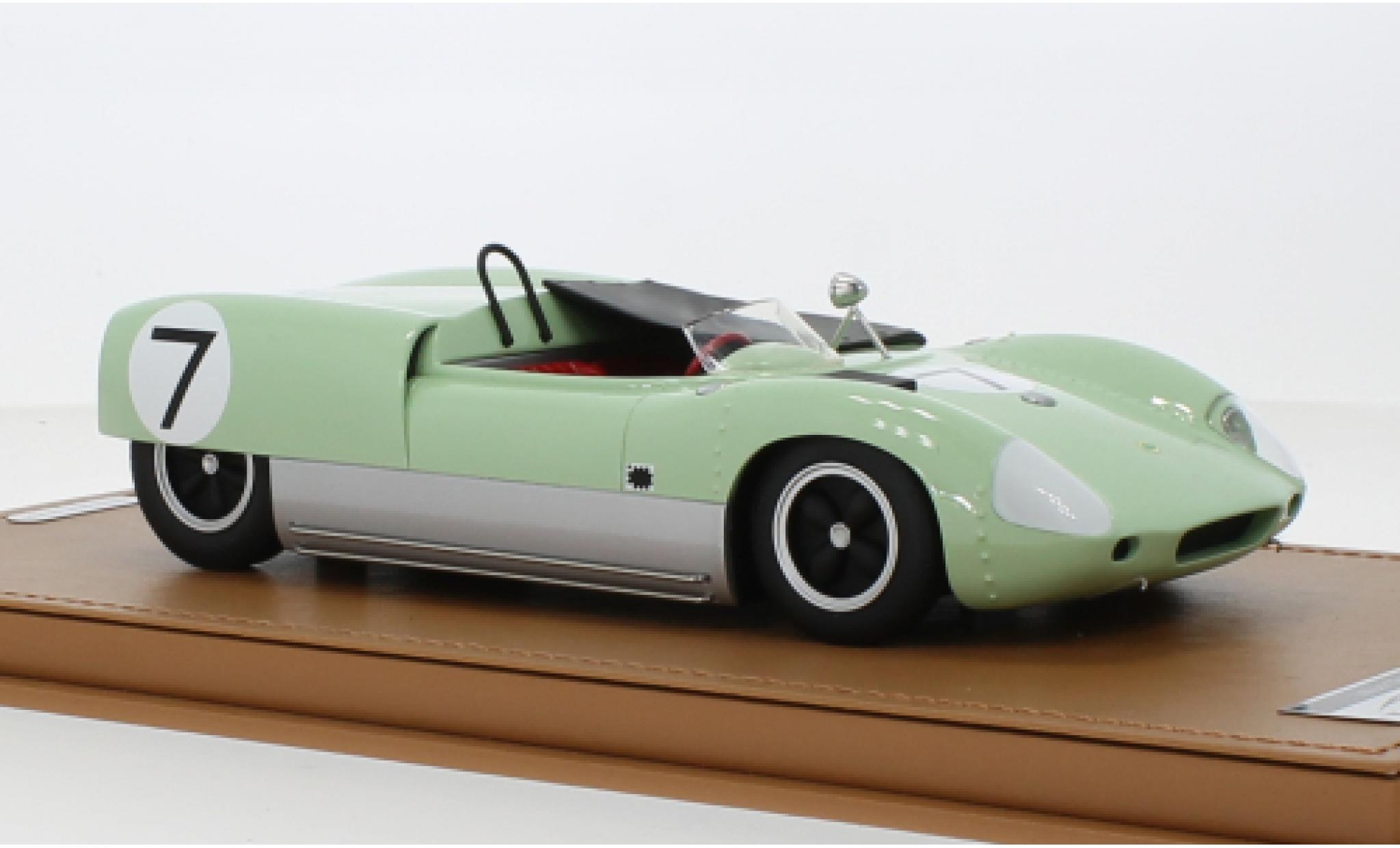 Lotus 19 1/18 Tecnomodel RHD No.7 USAC Championship Laguna Seca 61 modelauto