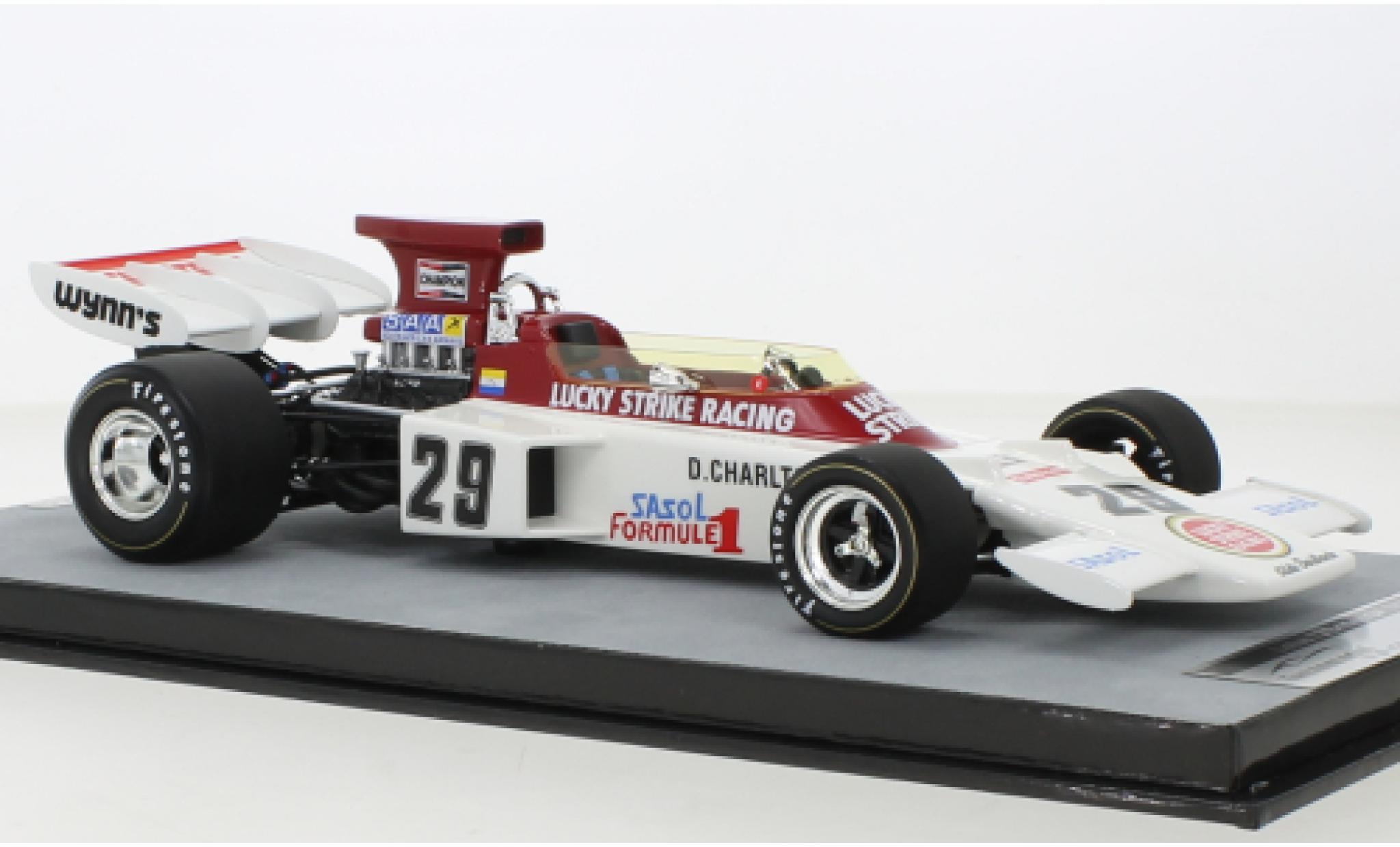 Lotus 72 1/18 Tecnomodel D No.29 Lucky Strike Formel 1 GP Gro&szlig;britannien 19 modelauto