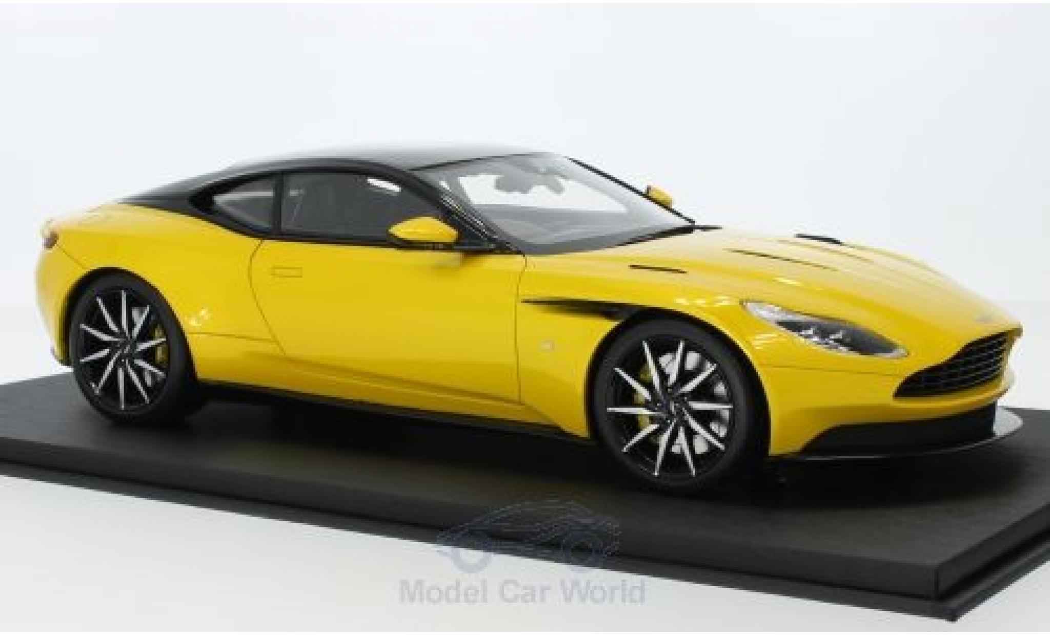 Aston Martin DB1 1/18 Top Speed 1 geel RHD modelauto