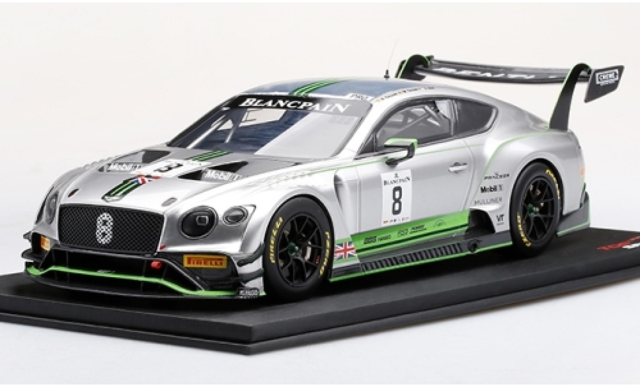 Bentley Continental 1/18 Top Speed GT3 RHD No.8 Team M-Sport Witpain GT Series Monza 2018 V.Abril/M.Soulet/A.Soucek modelauto