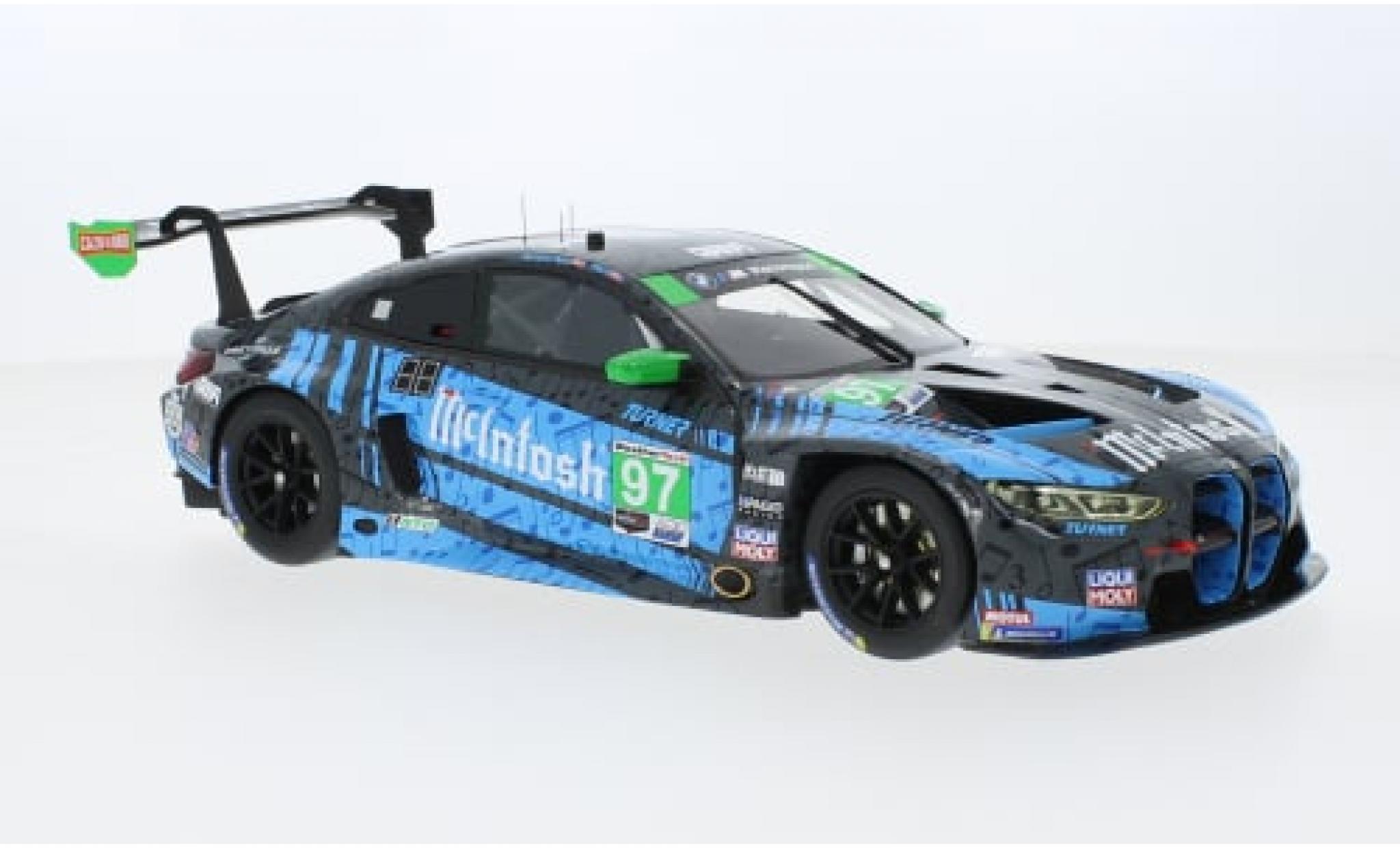 Bmw M4 1/18 Top Speed GT3 No.97 Turner Motorsports IMSA Laguna Seca 2023 1:18 modelauto