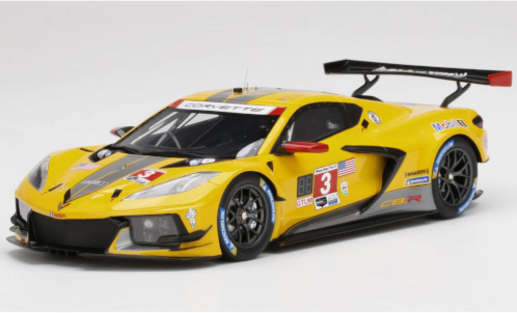 Chevrolet Corvette 1/18 Top Speed C8.R No.3 Racing IMSA 24h Daytona 2021 N.Catsburg/G.Taylor/A.Garcia modelauto