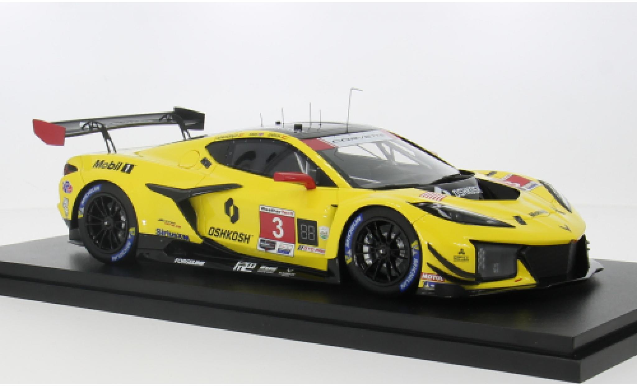 Chevrolet Corvette 1/18 Top Speed (C8) Z06 GT3.R No.3 Racing by Pratt Miller Motorsports IMSA 24h Daytona 2024 1:18 modelauto