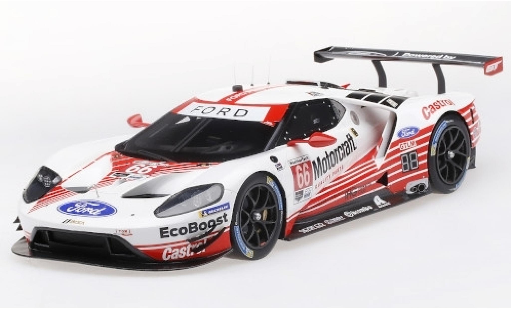 Ford GT 1/18 Top Speed No.66 Chip Ganassi Team USA Motorcraft 24h Daytona 2019 S.Bourdais/J.Hand/H.M&uuml;ller modelauto