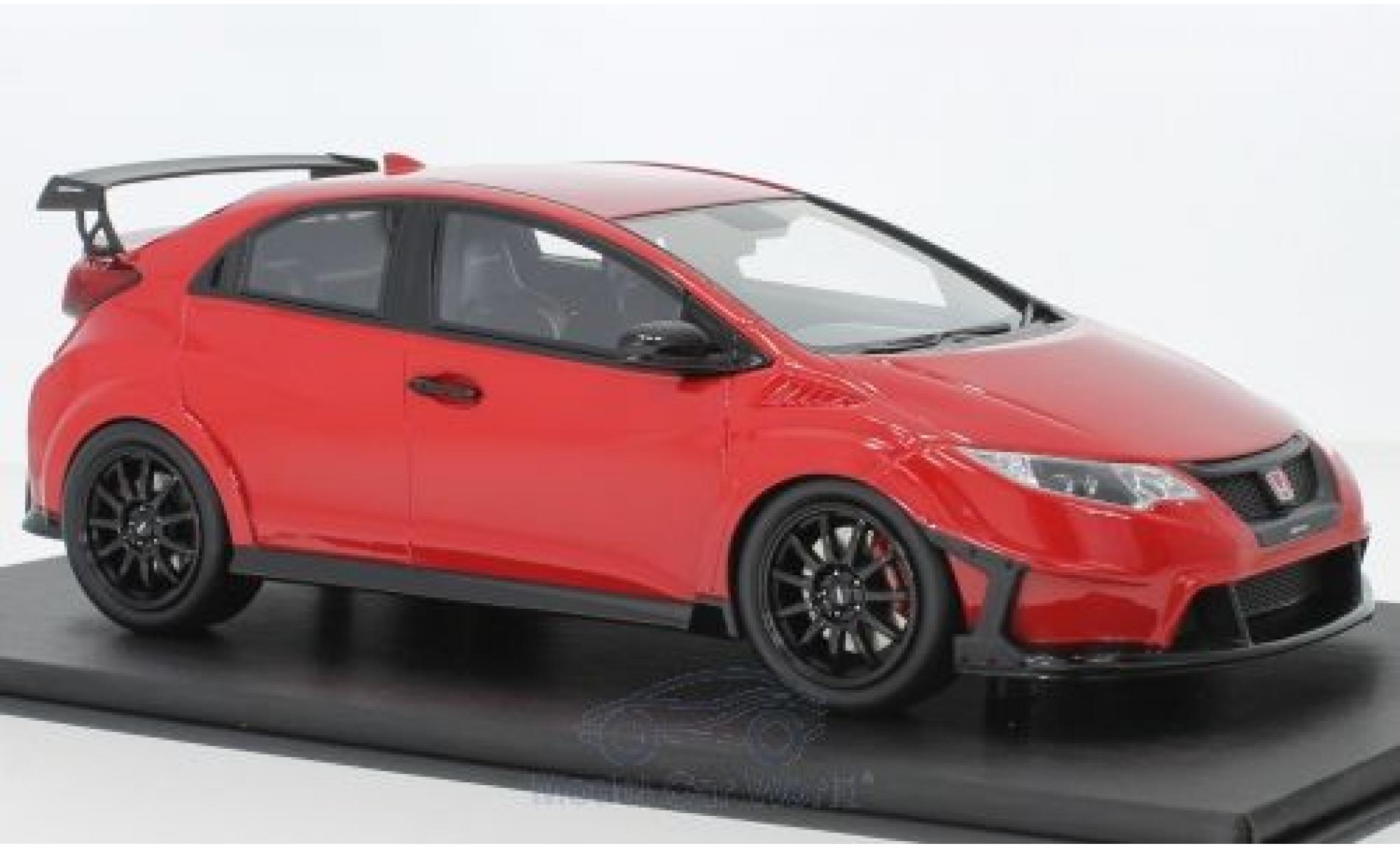 Honda Civic Type R 1/18 Top Speed Type R rood RHD 2017 modelauto