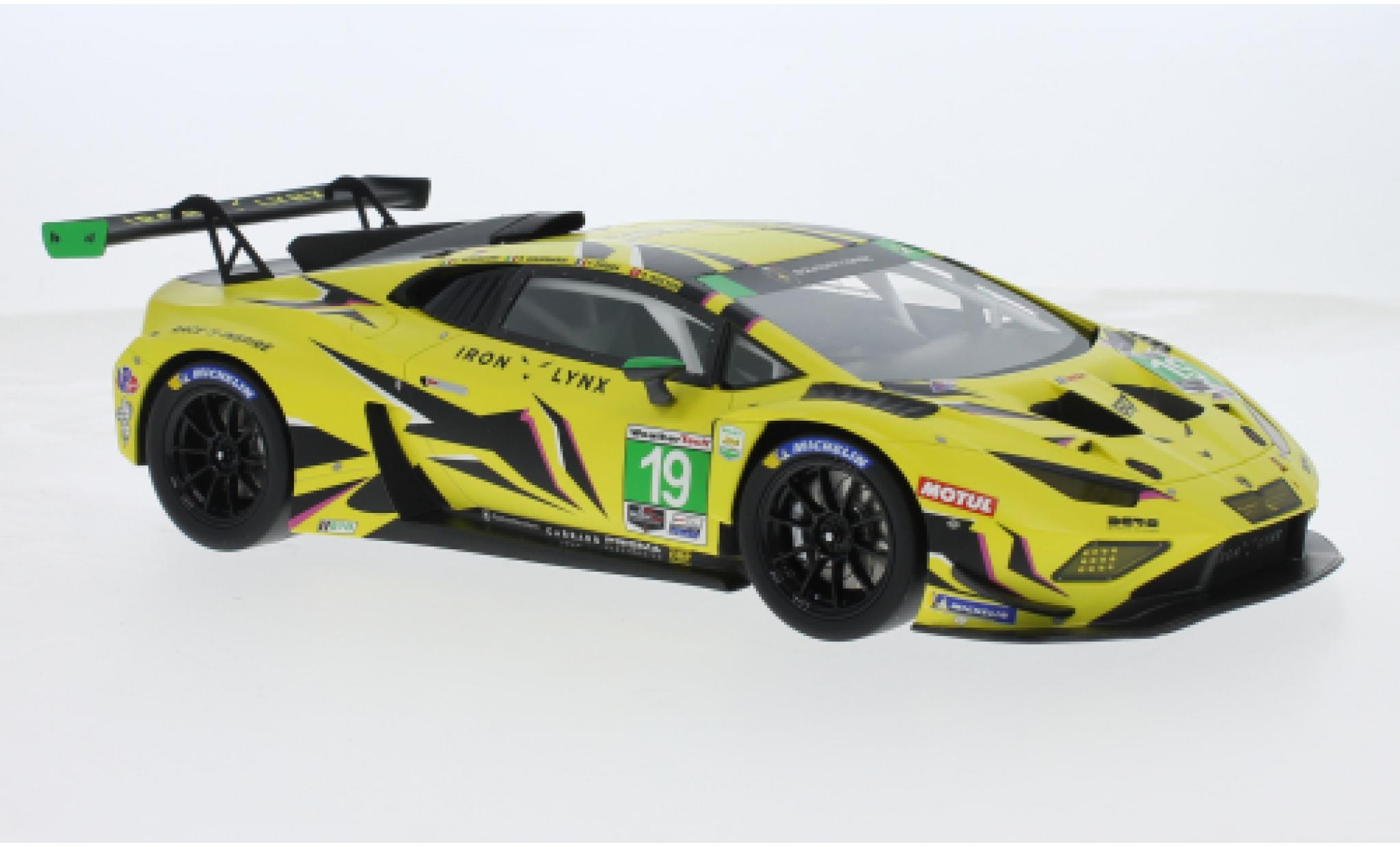 Lamborghini Huracan 1/18 Top Speed GT3 EVO 2 No.19 Iron Lynx IMSA 24h Daytona 2023 1:18 modelauto