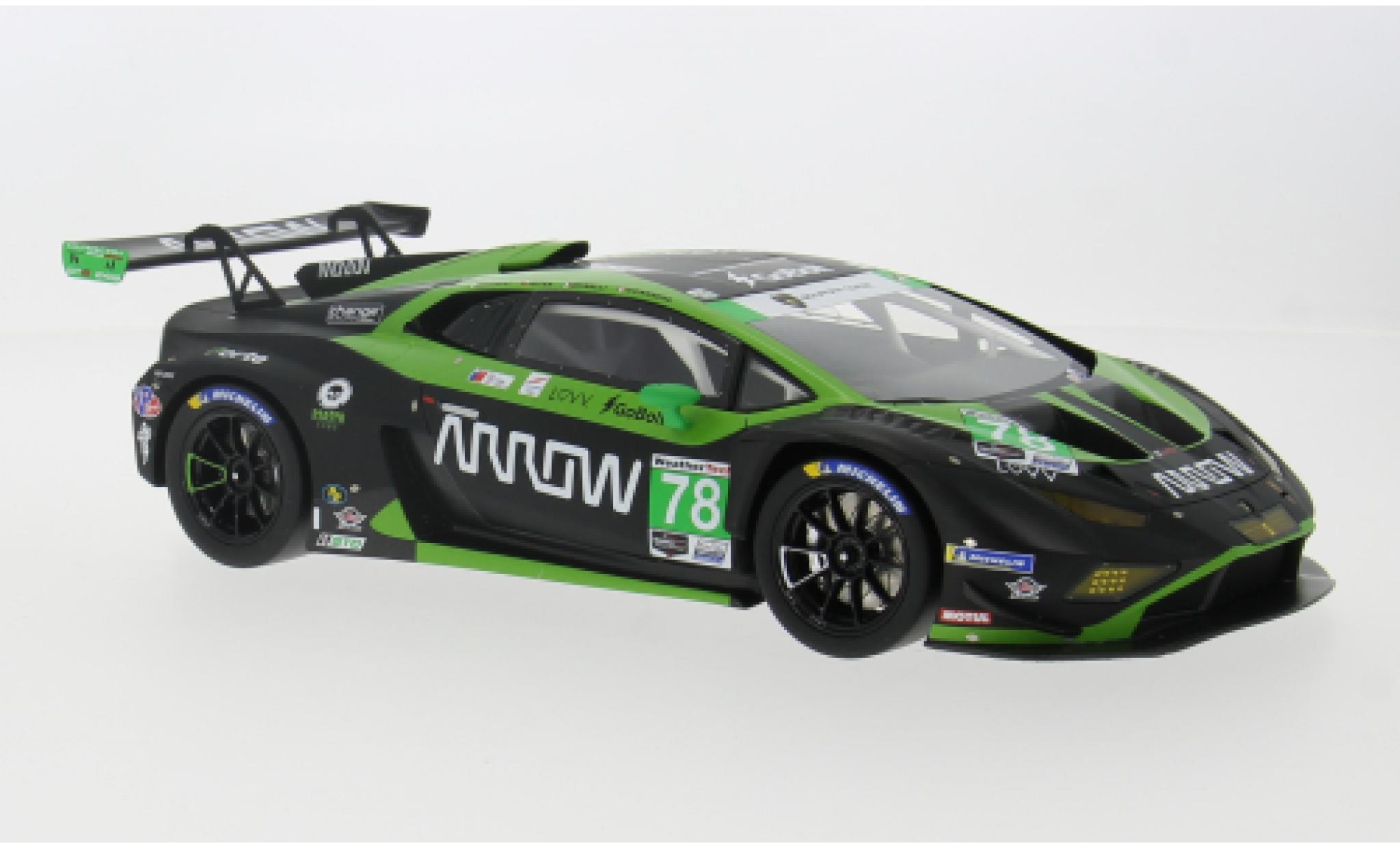 Lamborghini Huracan 1/18 Top Speed GT3 Evo2 No.78 Forte Racing IMSA 24h Daytona 2023 1:18 modelauto