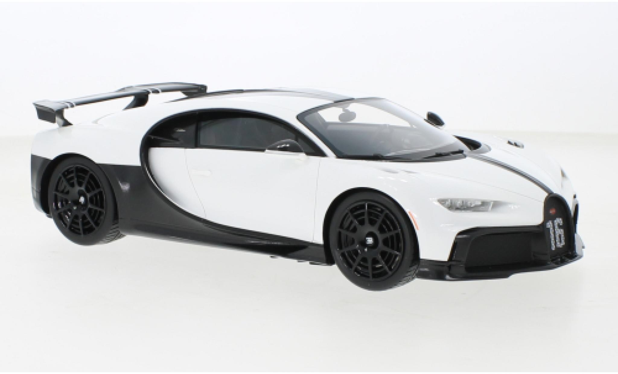 Bugatti Chiron 1/18 Top Speed Pur Sport wit modelauto