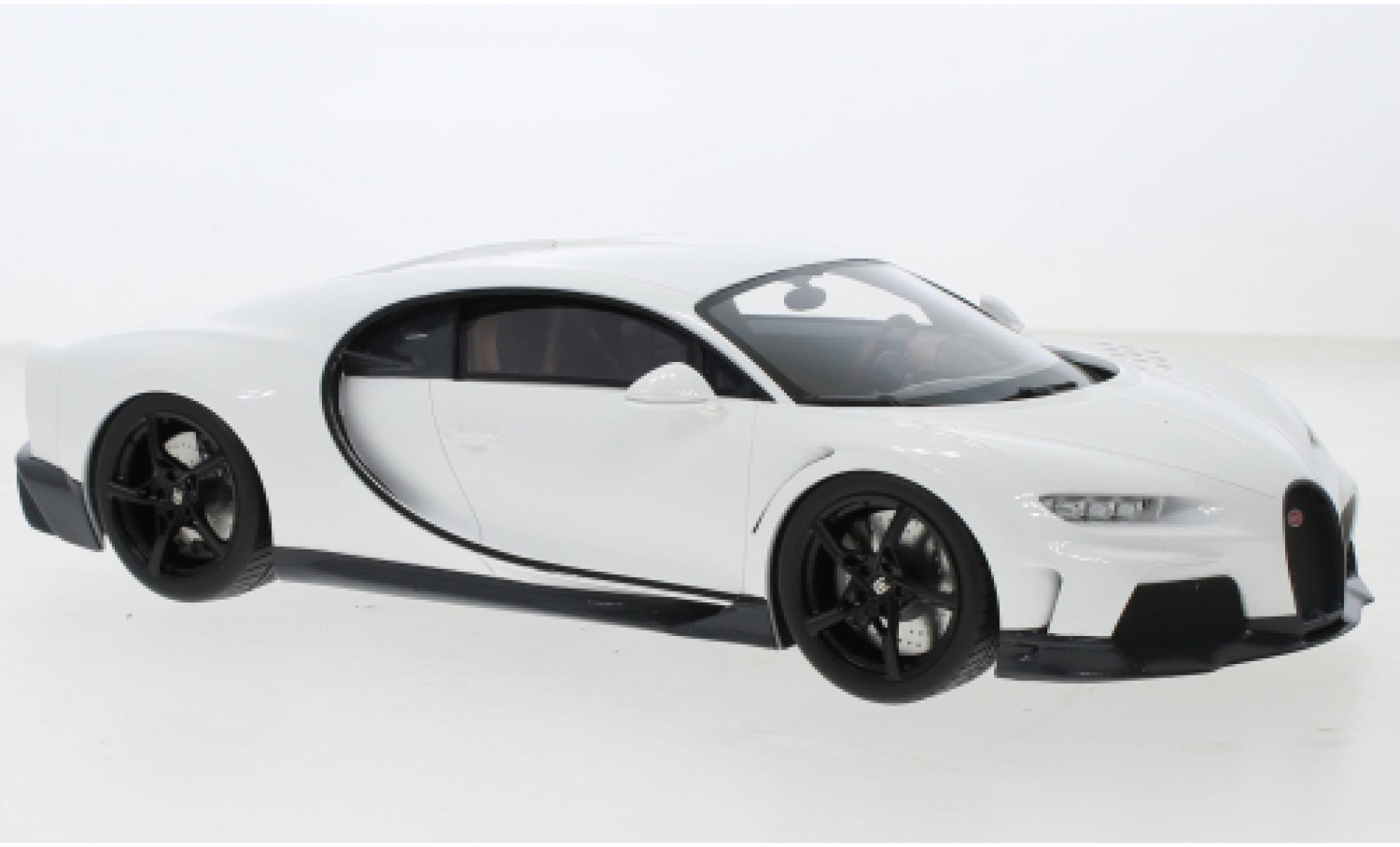 Bugatti Chiron 1/18 Top Speed Super Sport wit modelauto