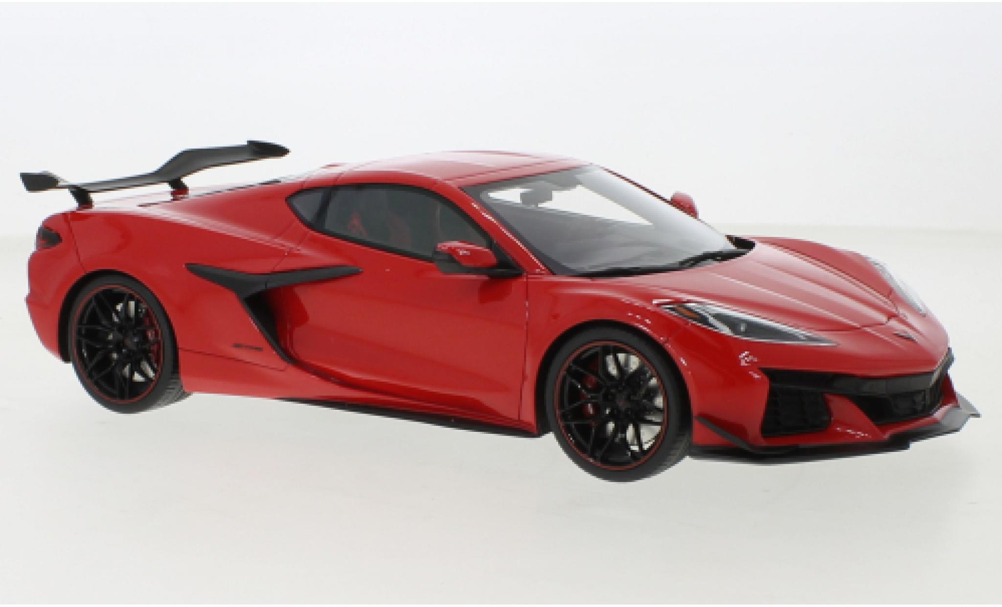 Chevrolet Corvette 1/18 Top Speed (C8) Z06 rood 2023 modelauto