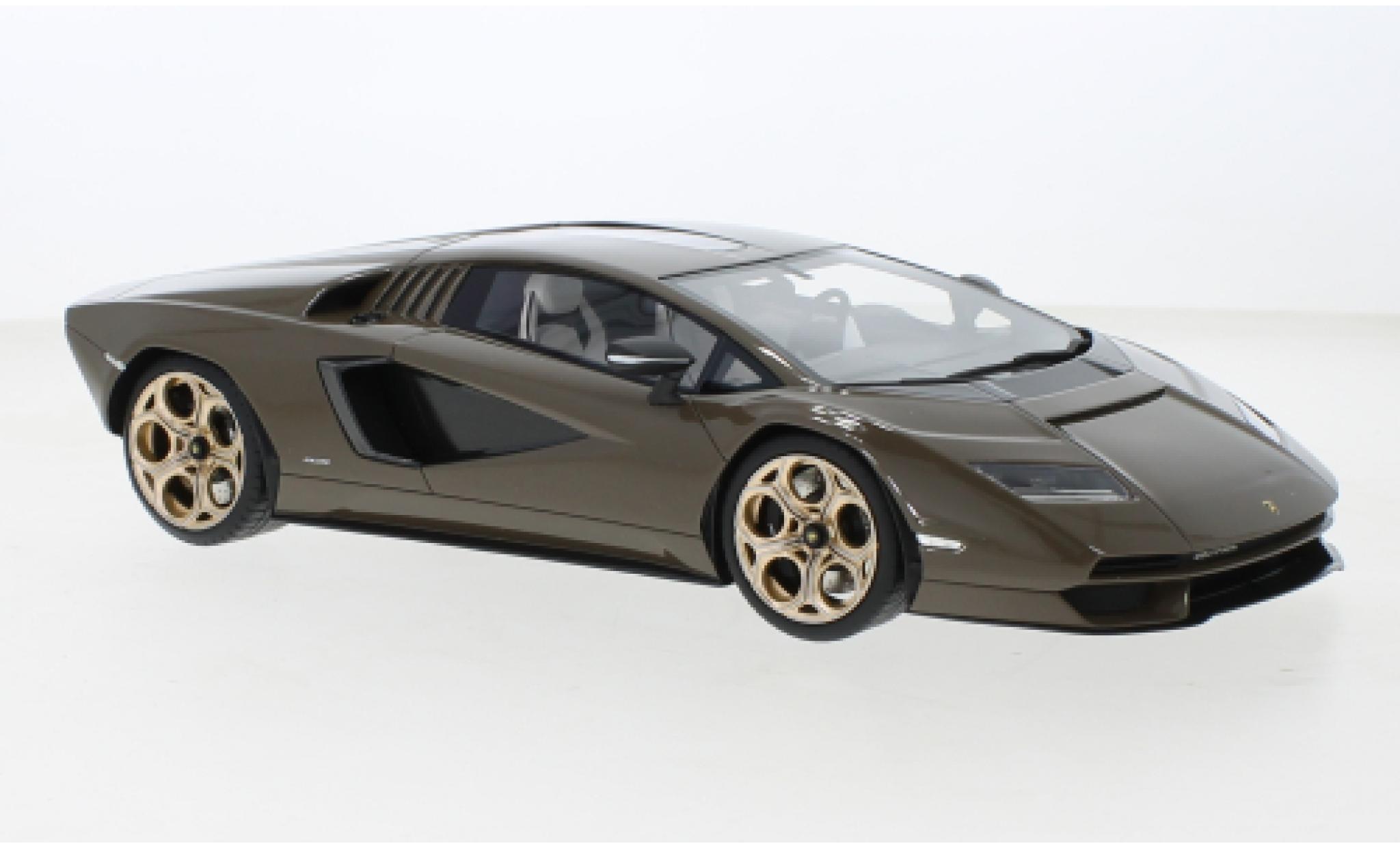Lamborghini Countach 1/18 Top Speed LPI 800-4 bronze 2022 modelauto