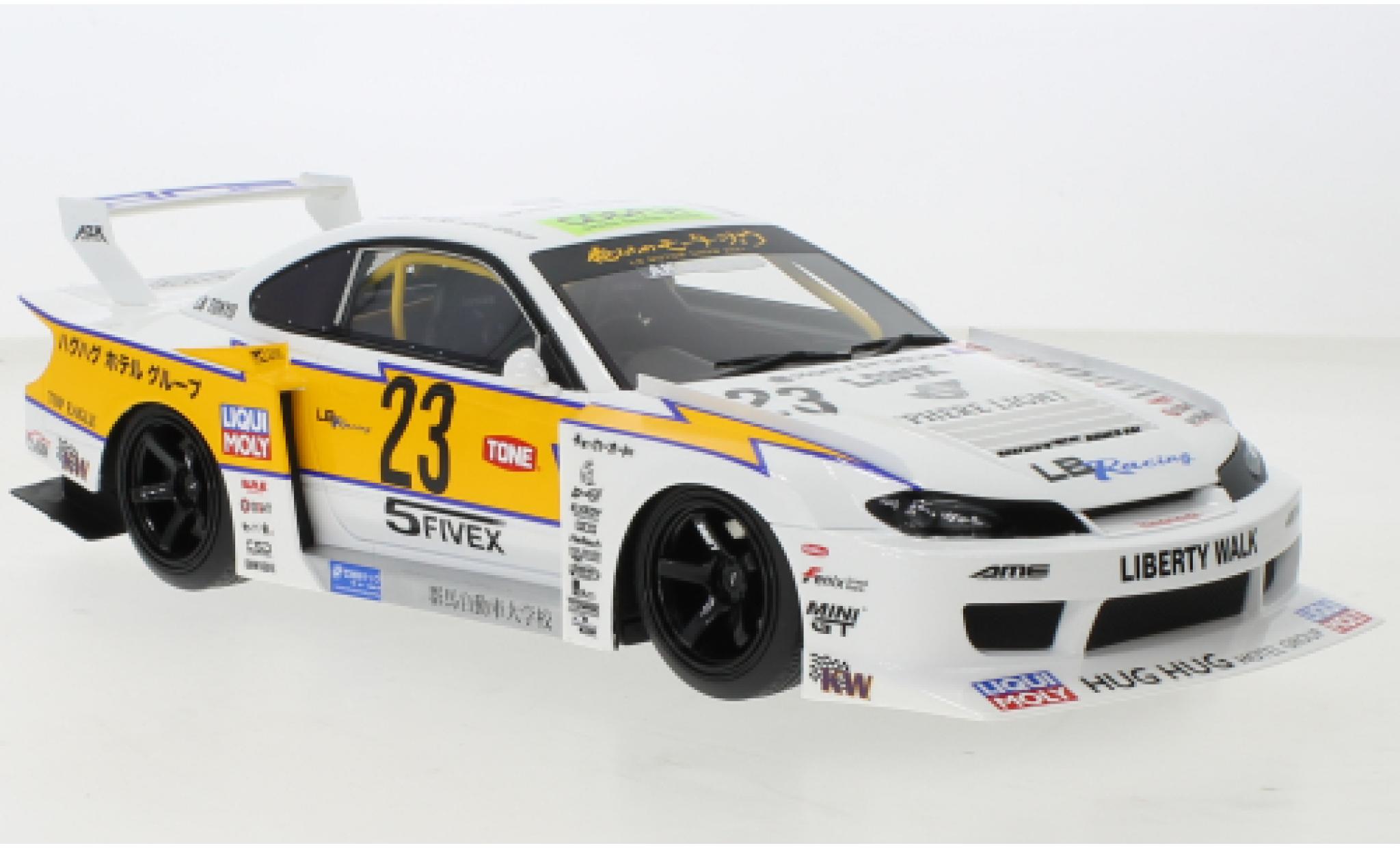 Nissan Silvia 1/18 Top Speed (S14) LB Super Silhouette RHD modelauto