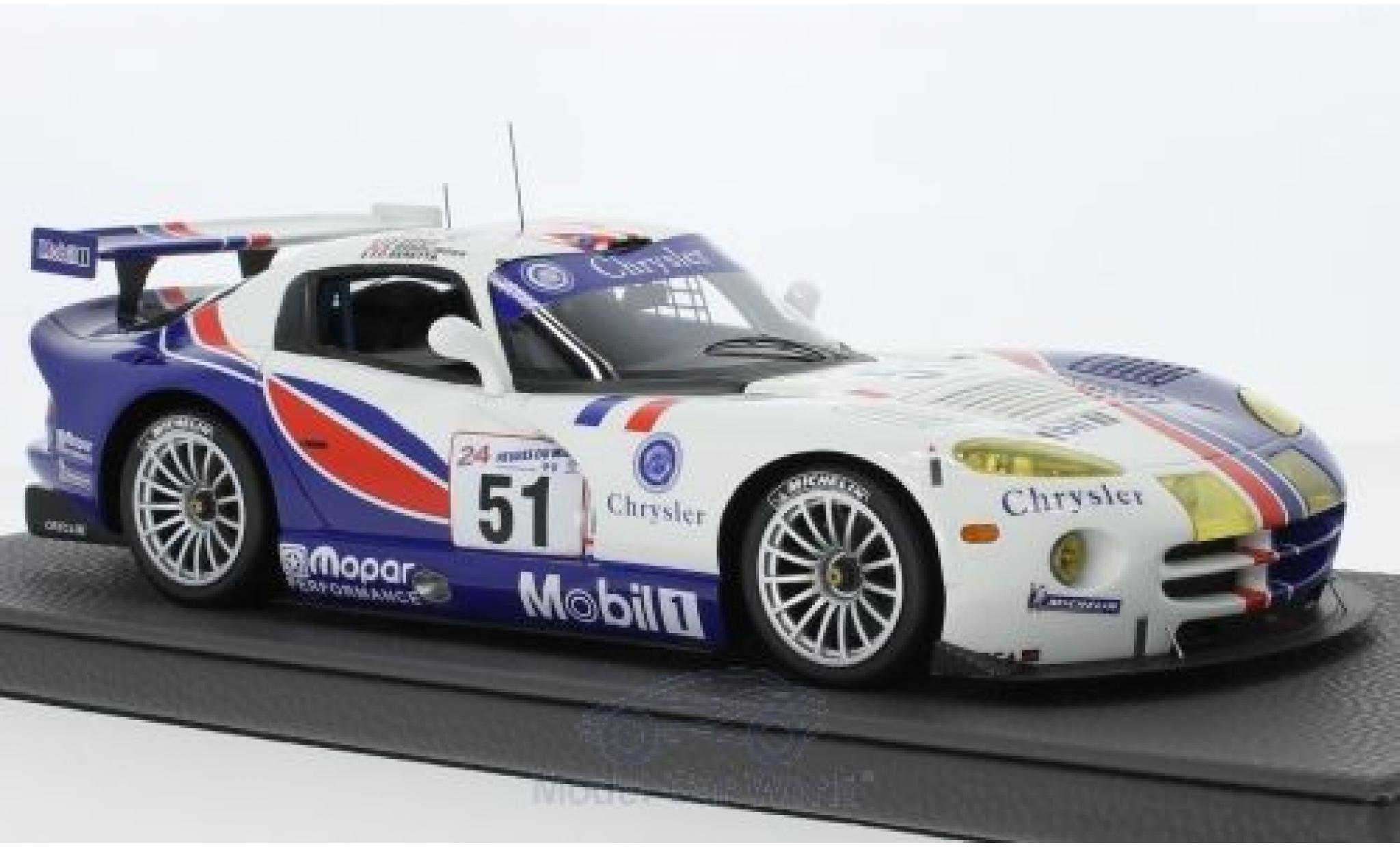 Dodge Viper GTS 1/18 Topmarques Collectibles GTS-R No.51 Team Oreca 24h Le Mans 1999 D.Dupuy/K.Wendlinger/O.Beretta modelauto