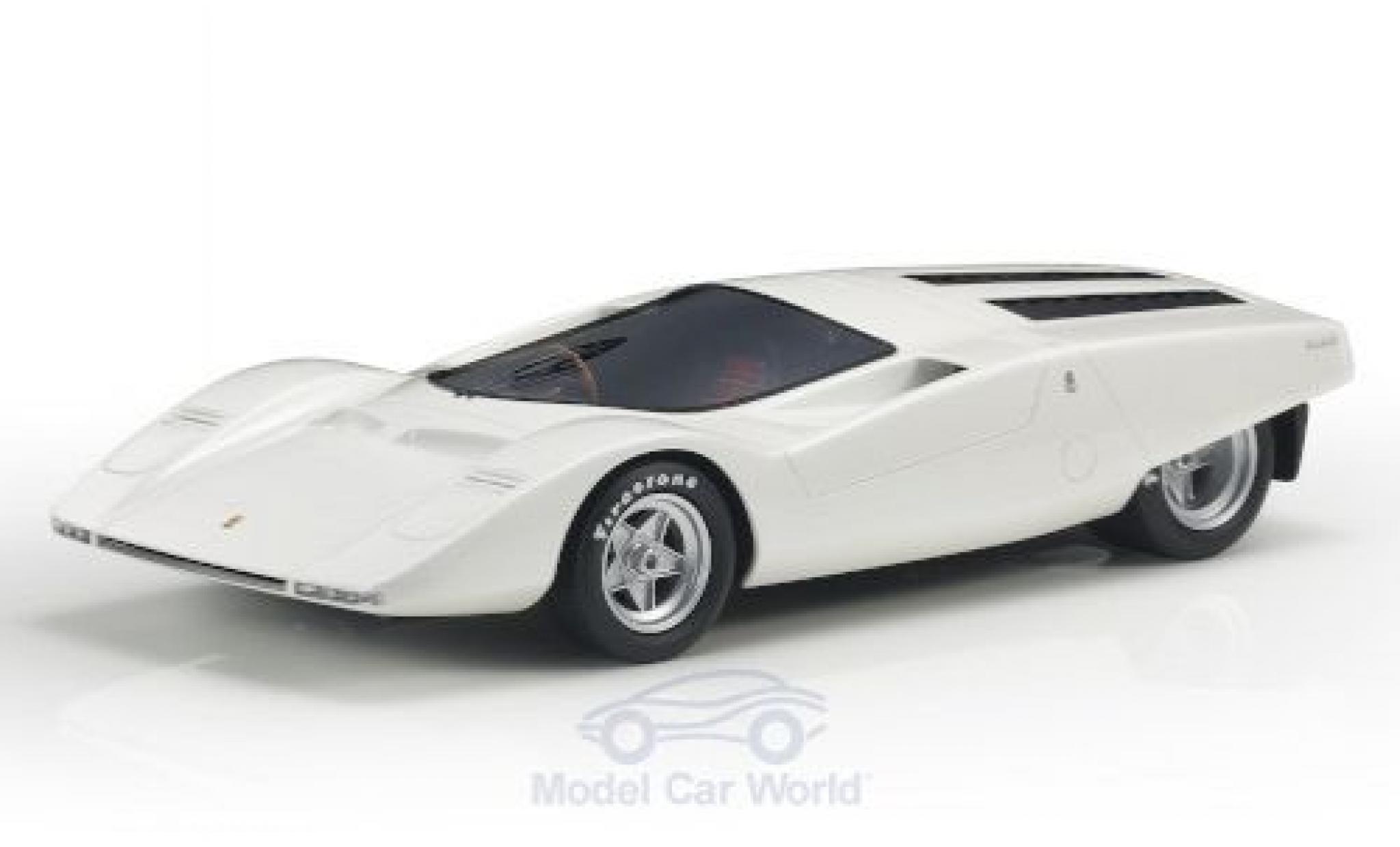 Ferrari 512 1/18 Topmarques Collectibles S Sedantta Concept metallic wit RHD 1969 modelauto