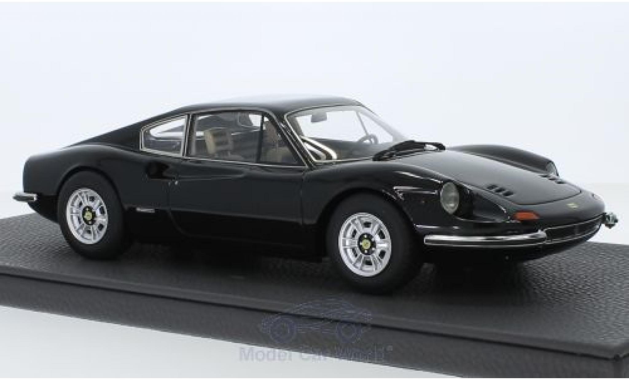 Ferrari Dino 1/18 Topmarques Collectibles 246 GT zwart modelauto