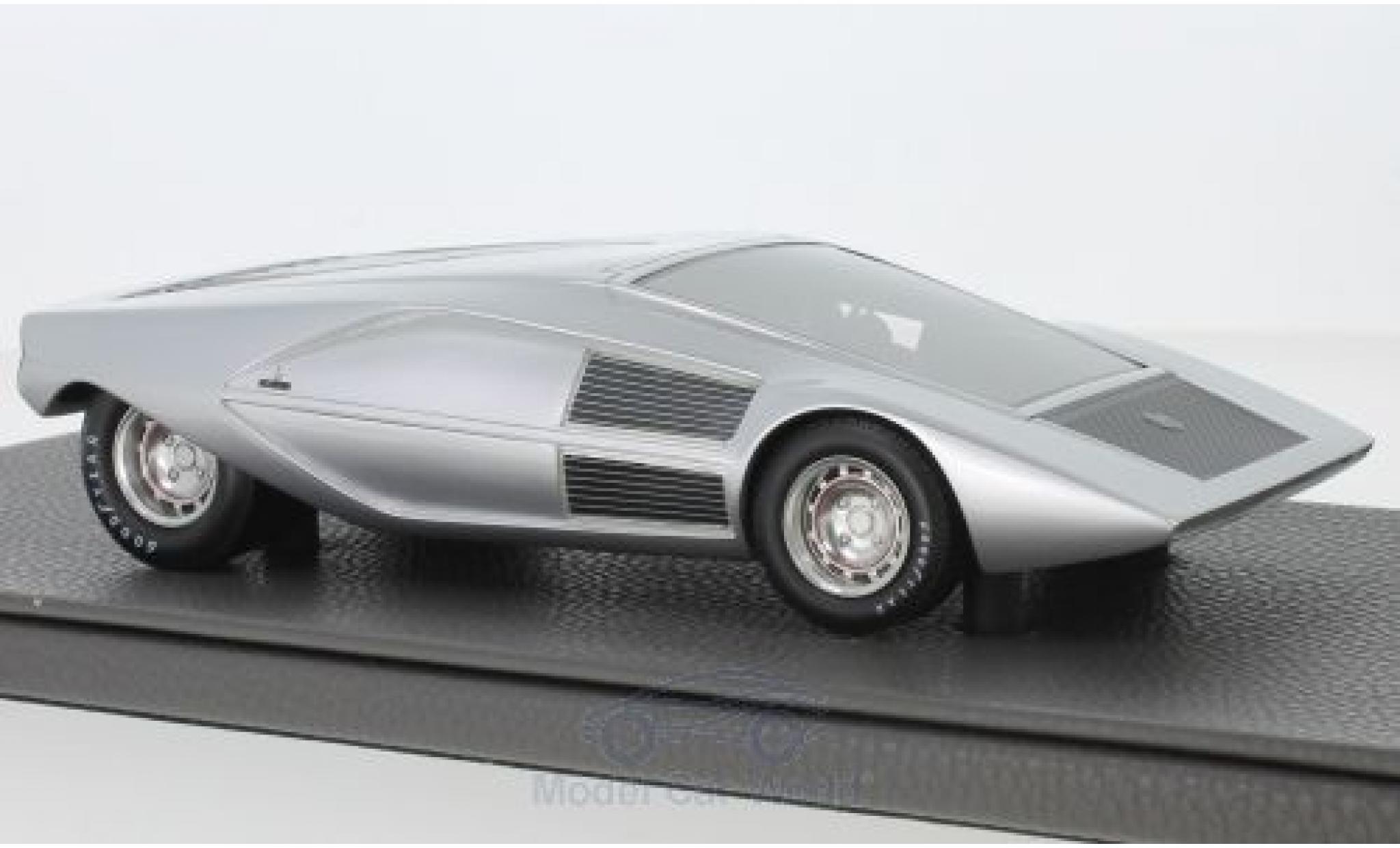 Lancia Stratos 1/18 Topmarques Collectibles Zero Concept grijs 1970 modelauto