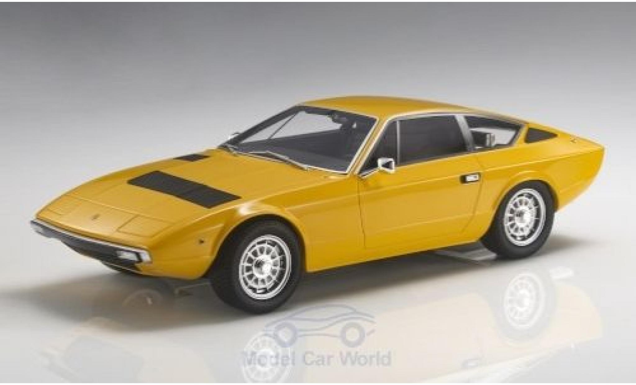 Maserati Khamsin 1/18 Topmarques Collectibles geel 1976 modelauto