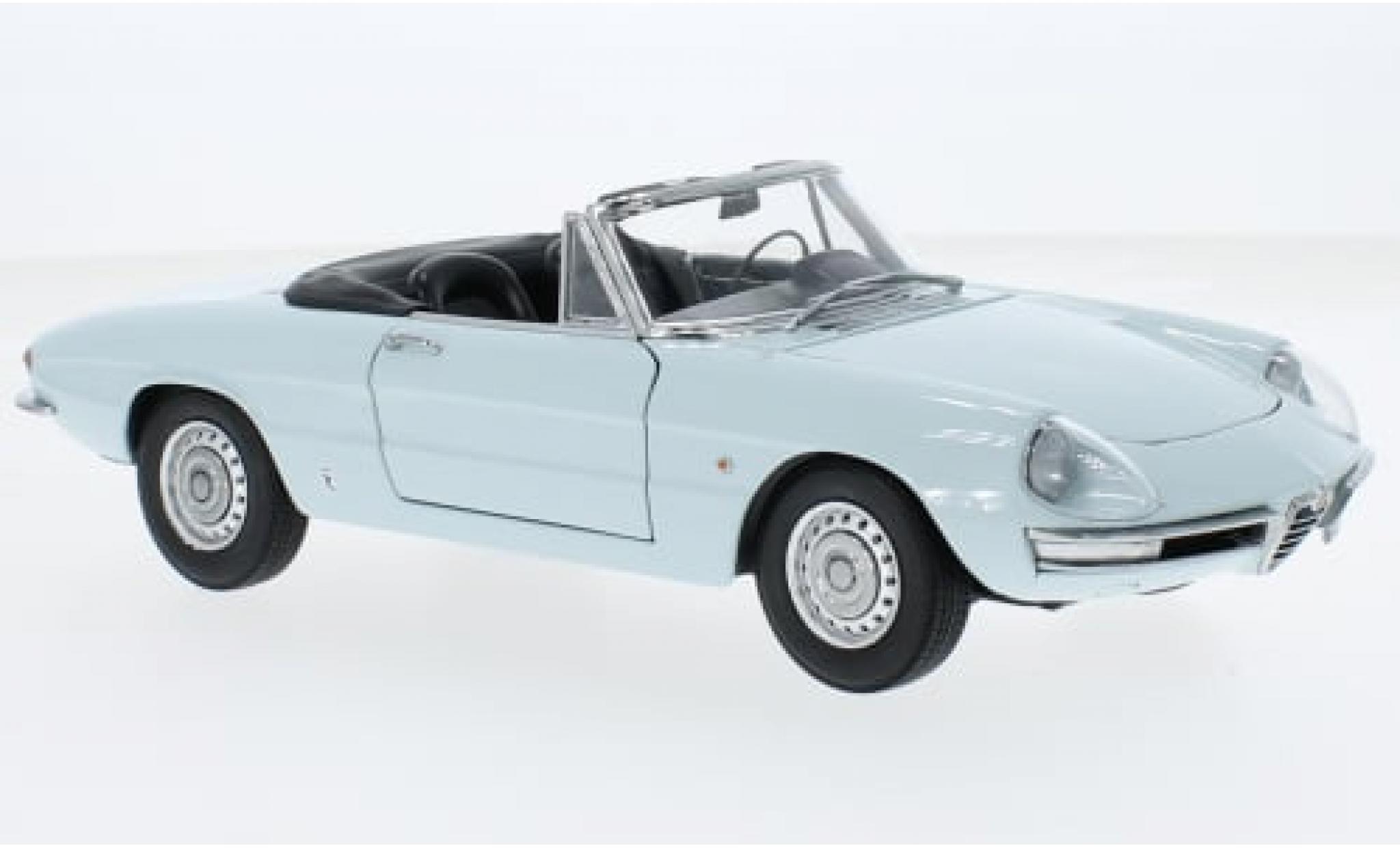 Alfa Romeo 1600 1/18 Touring Duetto Spider blauw 1966 1:18 modelauto