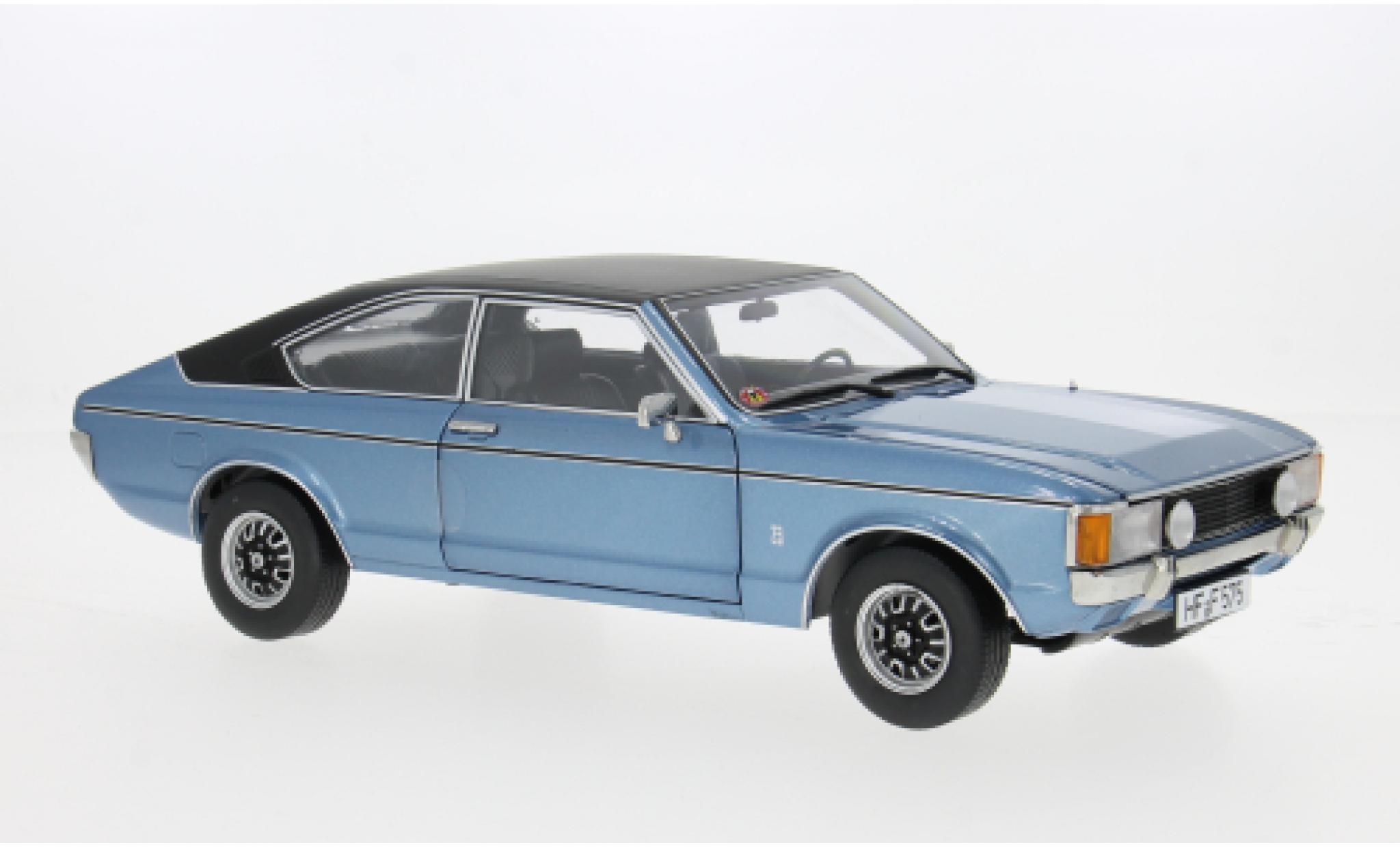 Ford Granada 1/18 Touring L Coup&eacute; 2. Series blauw 1975 1:18 modelauto