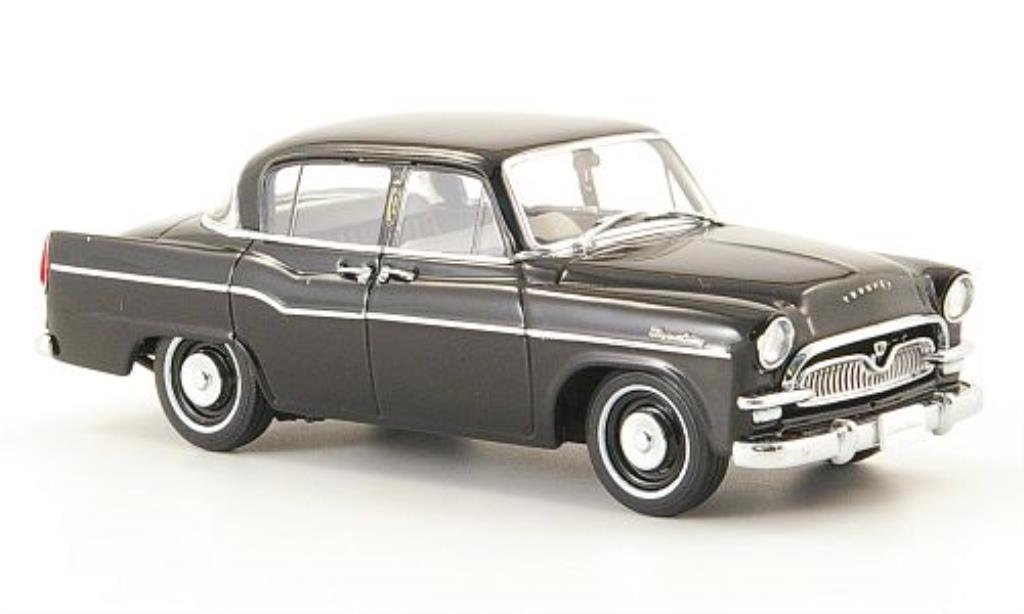 Toyopet Crown 1/43 Ebbro DX (21) zwart 1958 modelauto